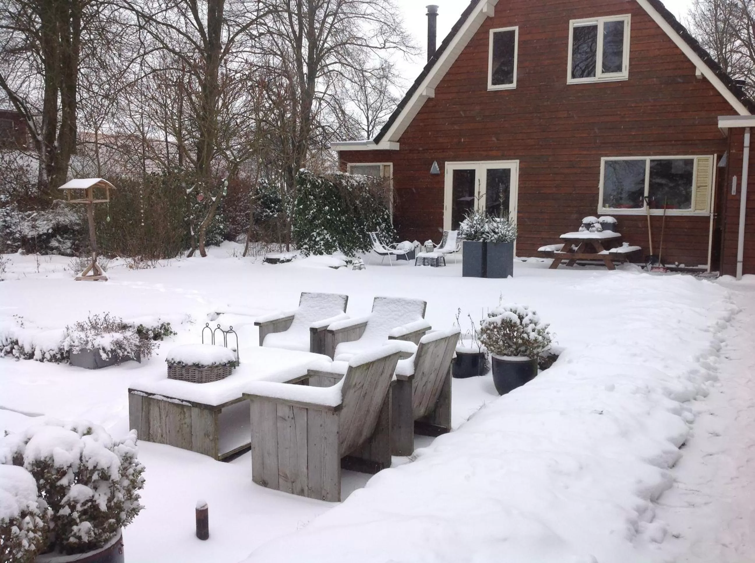 Winter in B&B Houtstee