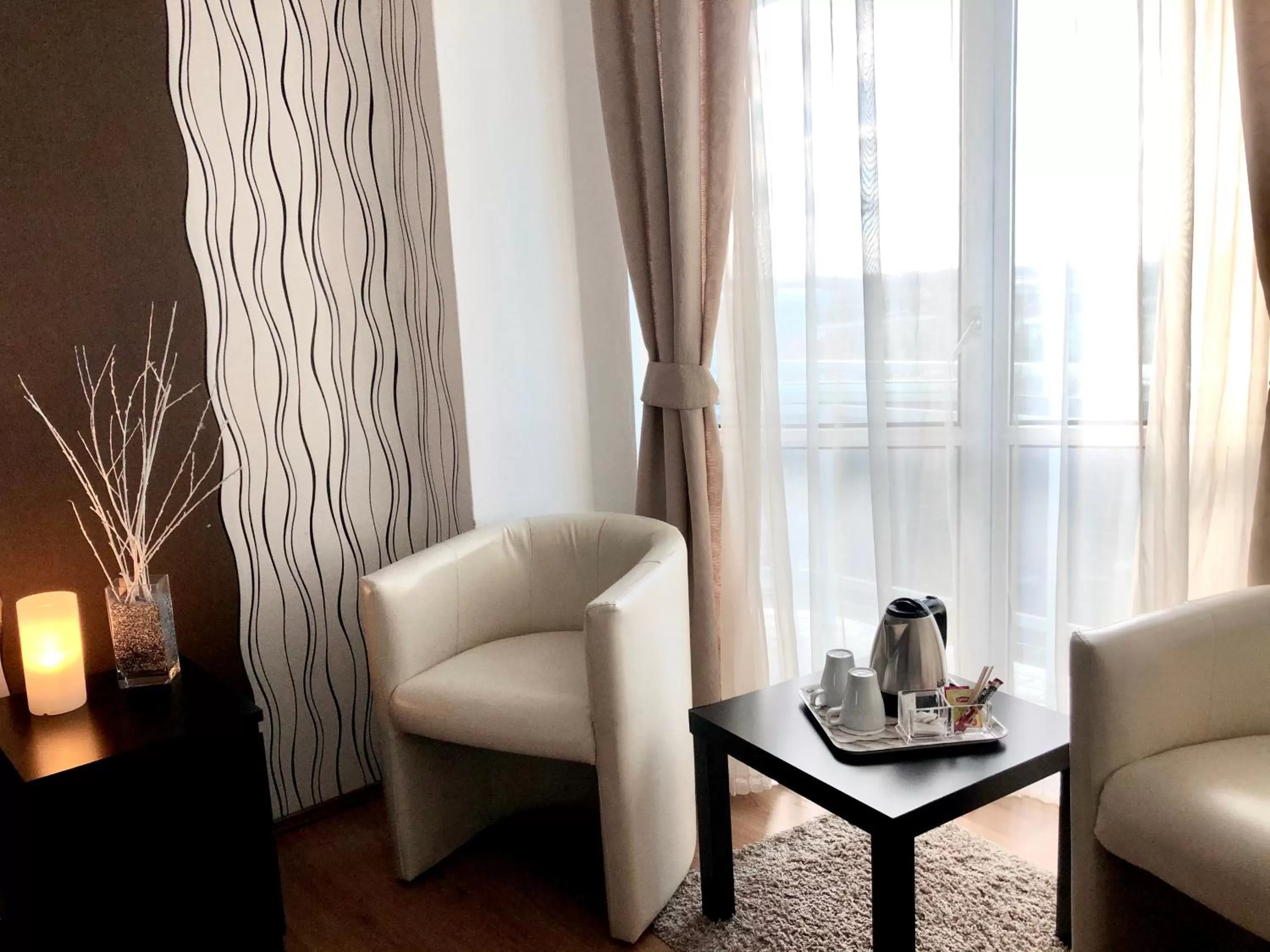 Coffee/tea facilities in Hotel Modena