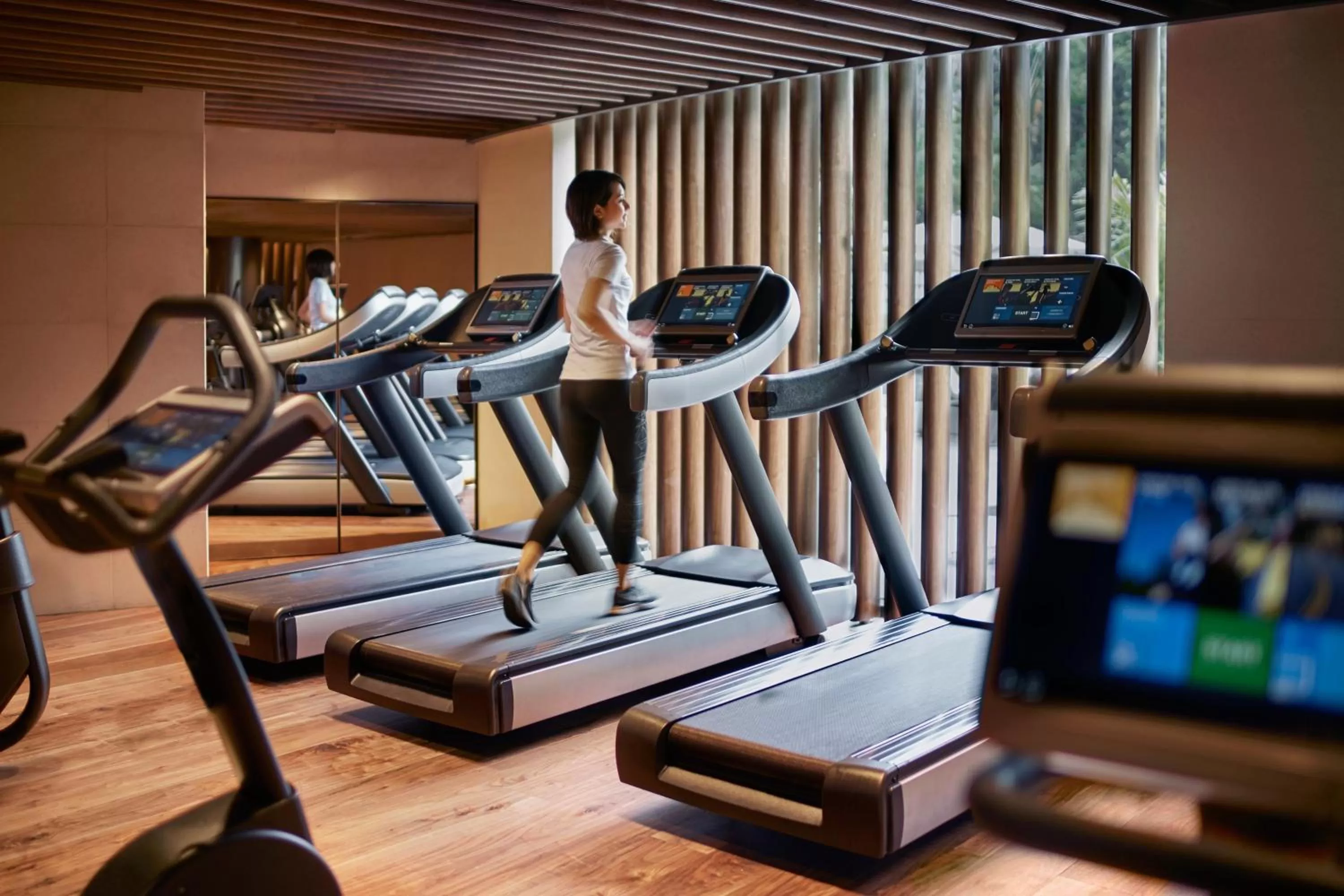 Fitness centre/facilities in The Ritz-Carlton, Millenia Singapore