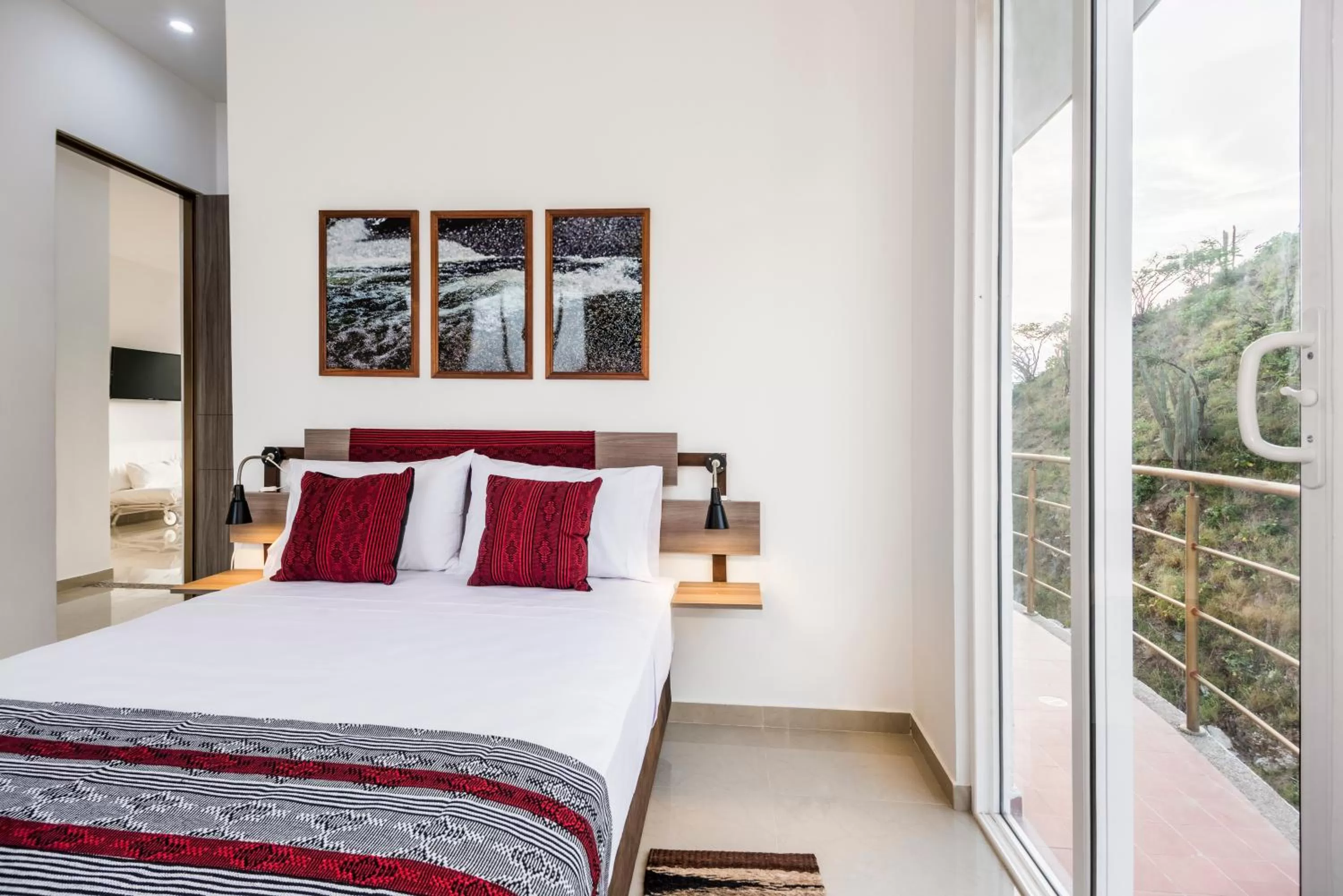 Bed in Terrazas Tayrona Travelers Apartamentos y Suites