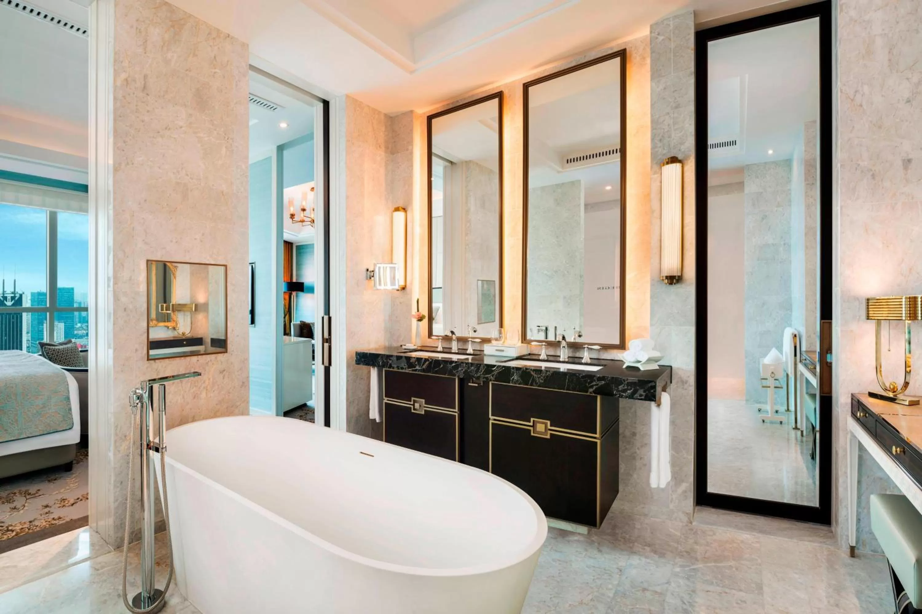 Bathroom in The St Regis Shanghai Jingan