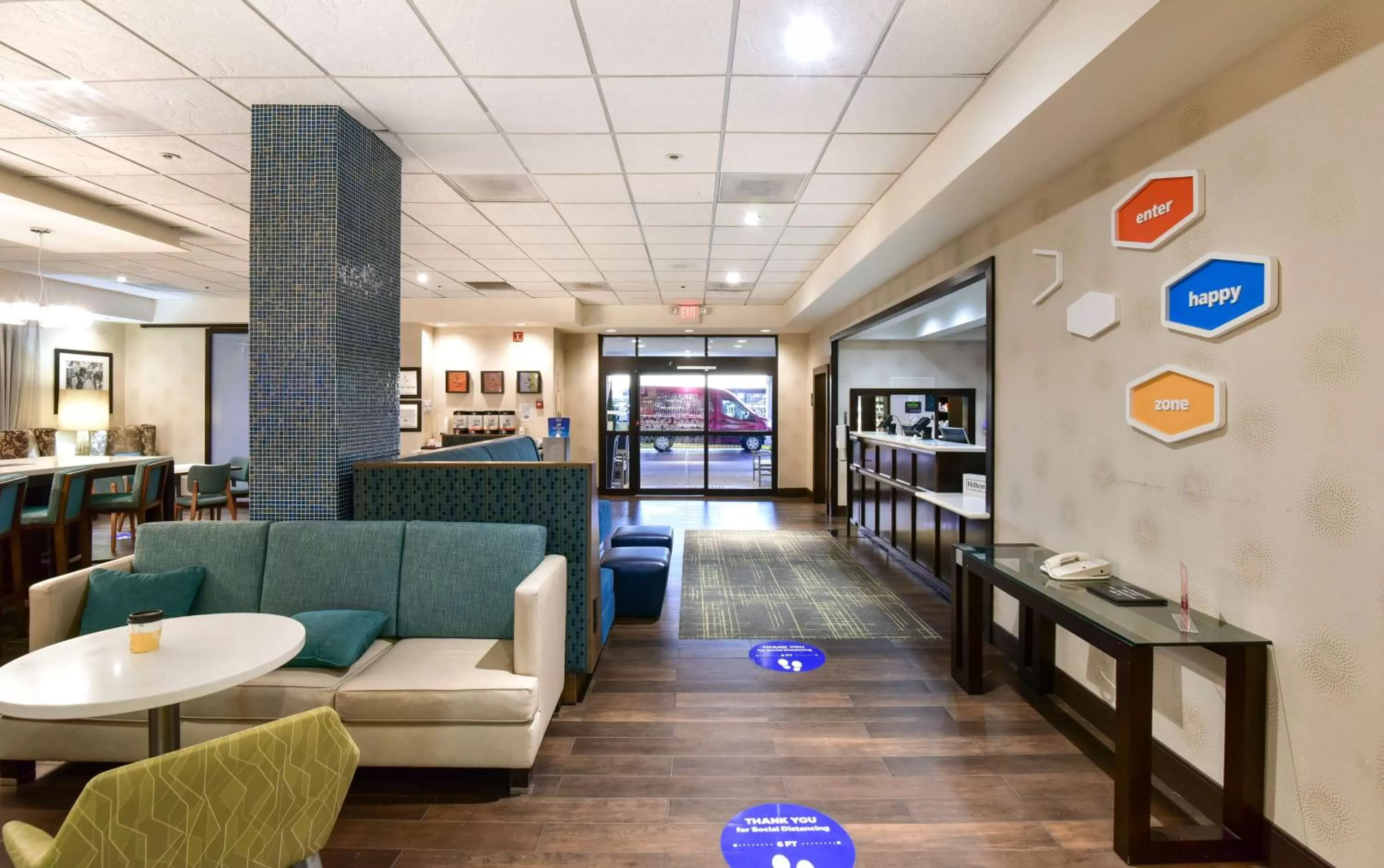 Lobby or reception in Hampton Inn Tucson-Airport