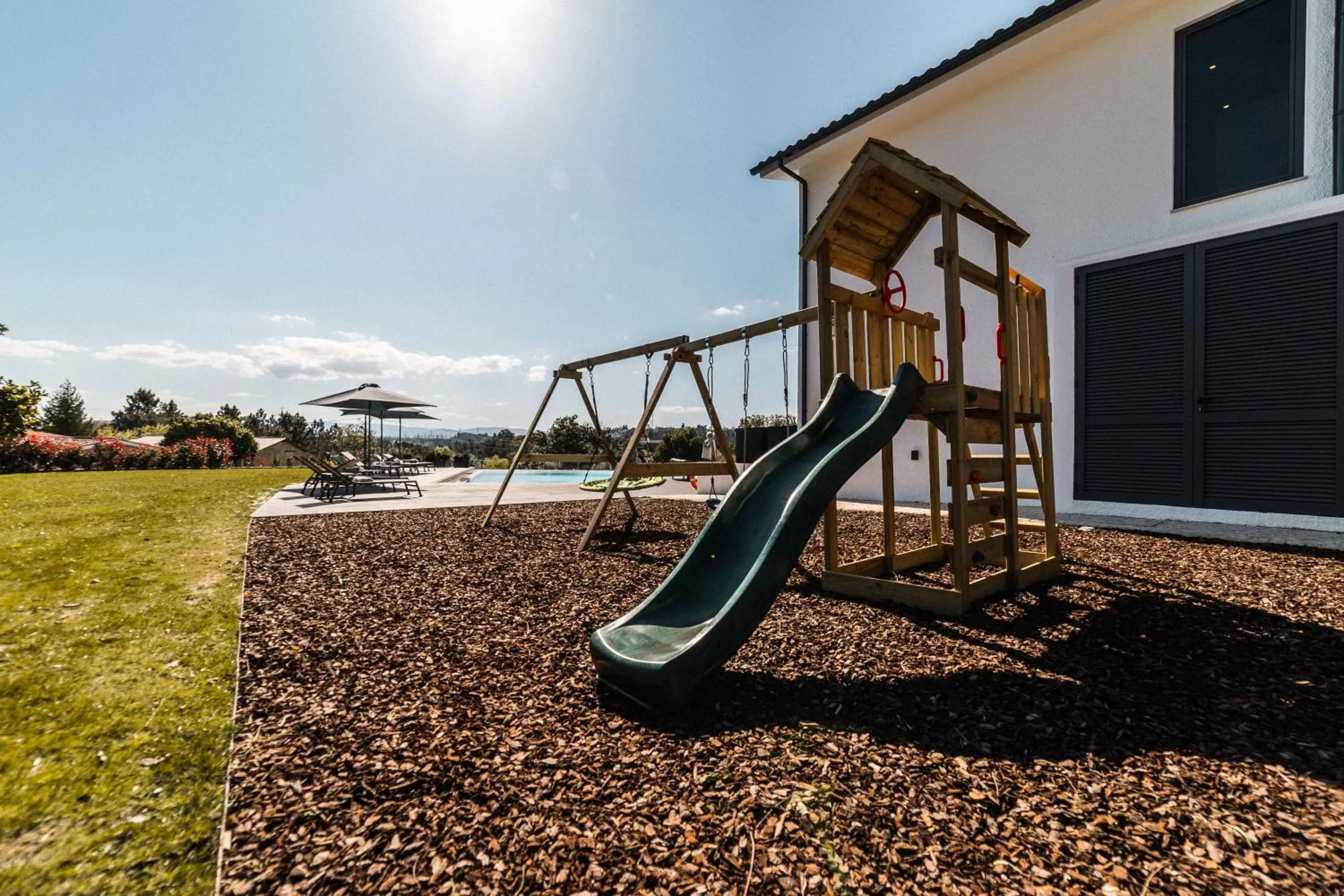 Children play ground in Granja da Cabrita