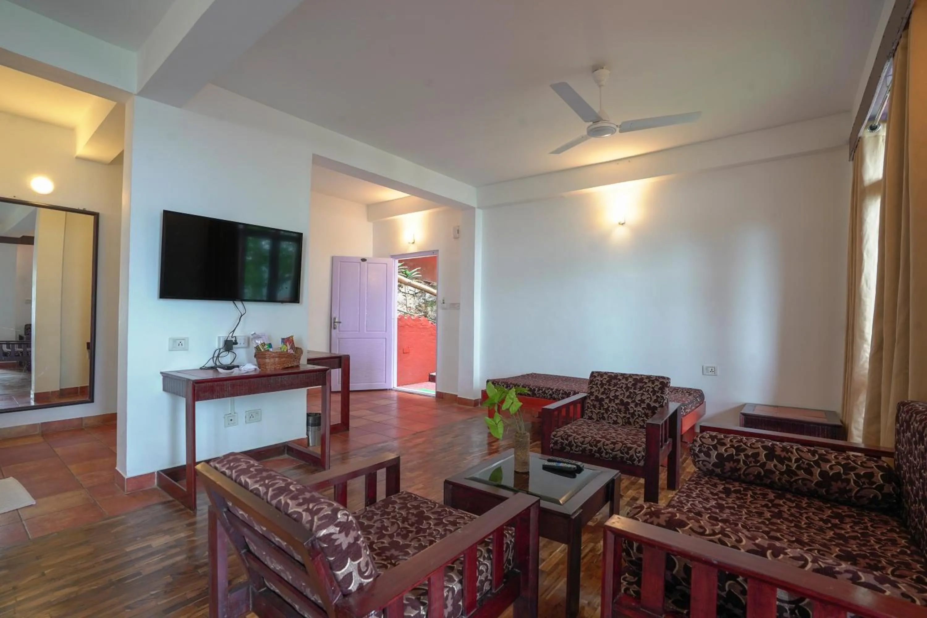 Living room in Tea Valley Resort, Munnar
