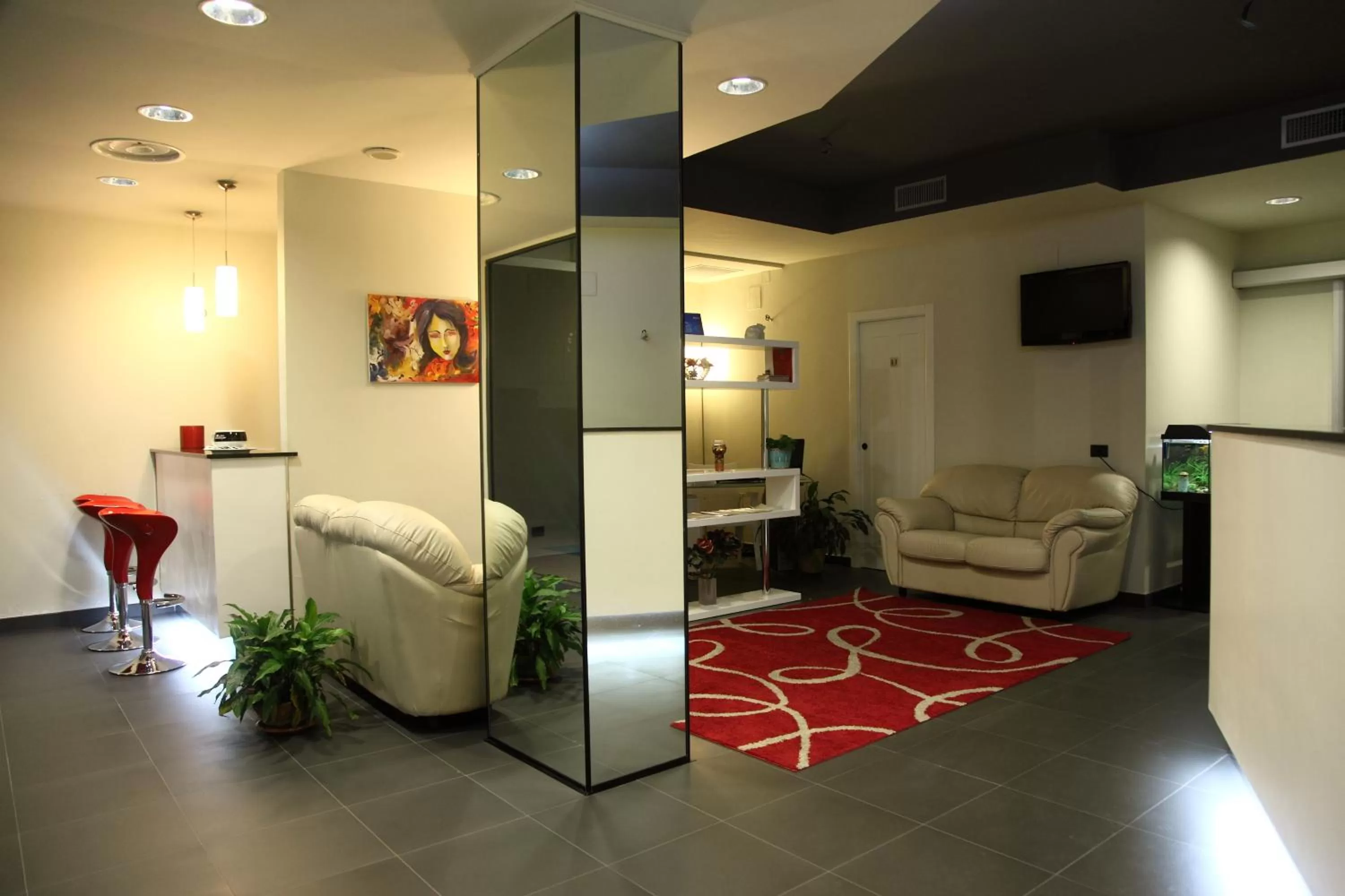 Lobby or reception in Hotel Le Ceramiche