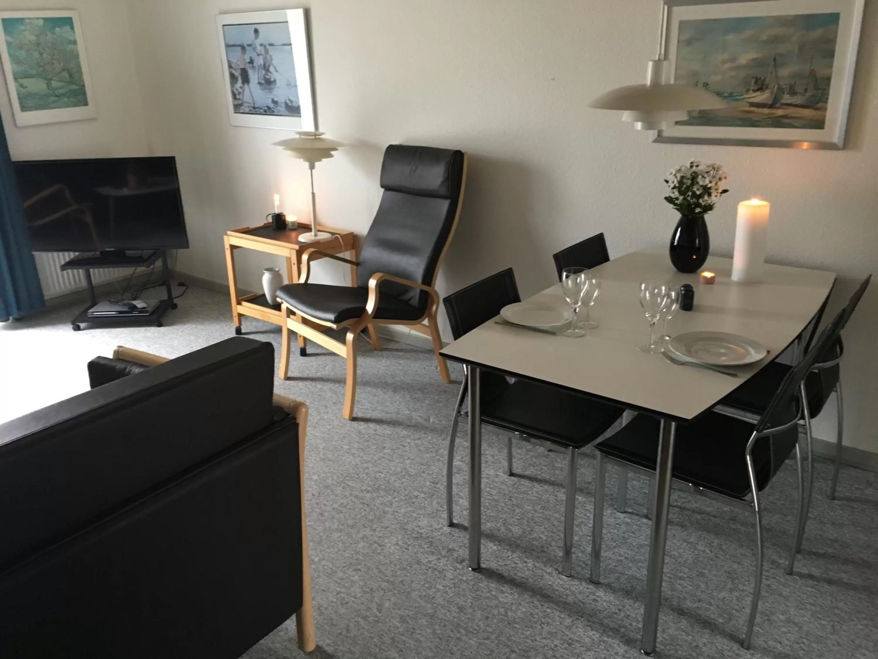Dining area in Løkken Badehotel Apartments