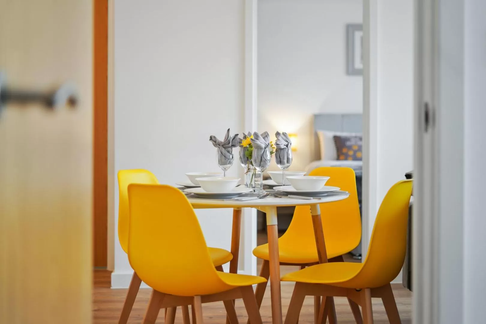 Dining Area in Onyx O2 Arena Brindley Place Broad Street Large Spacious Apartment