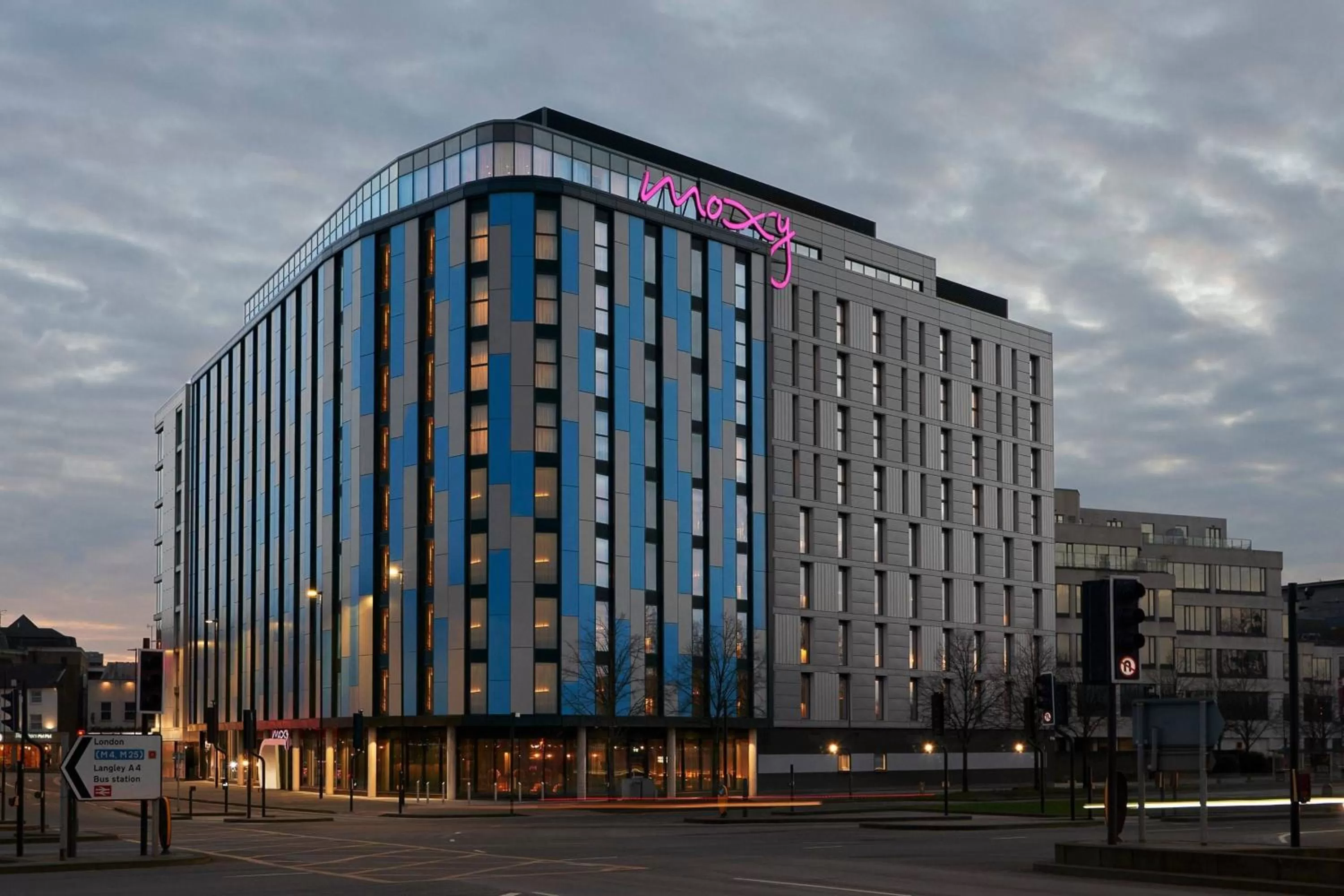 Property building in Moxy Slough