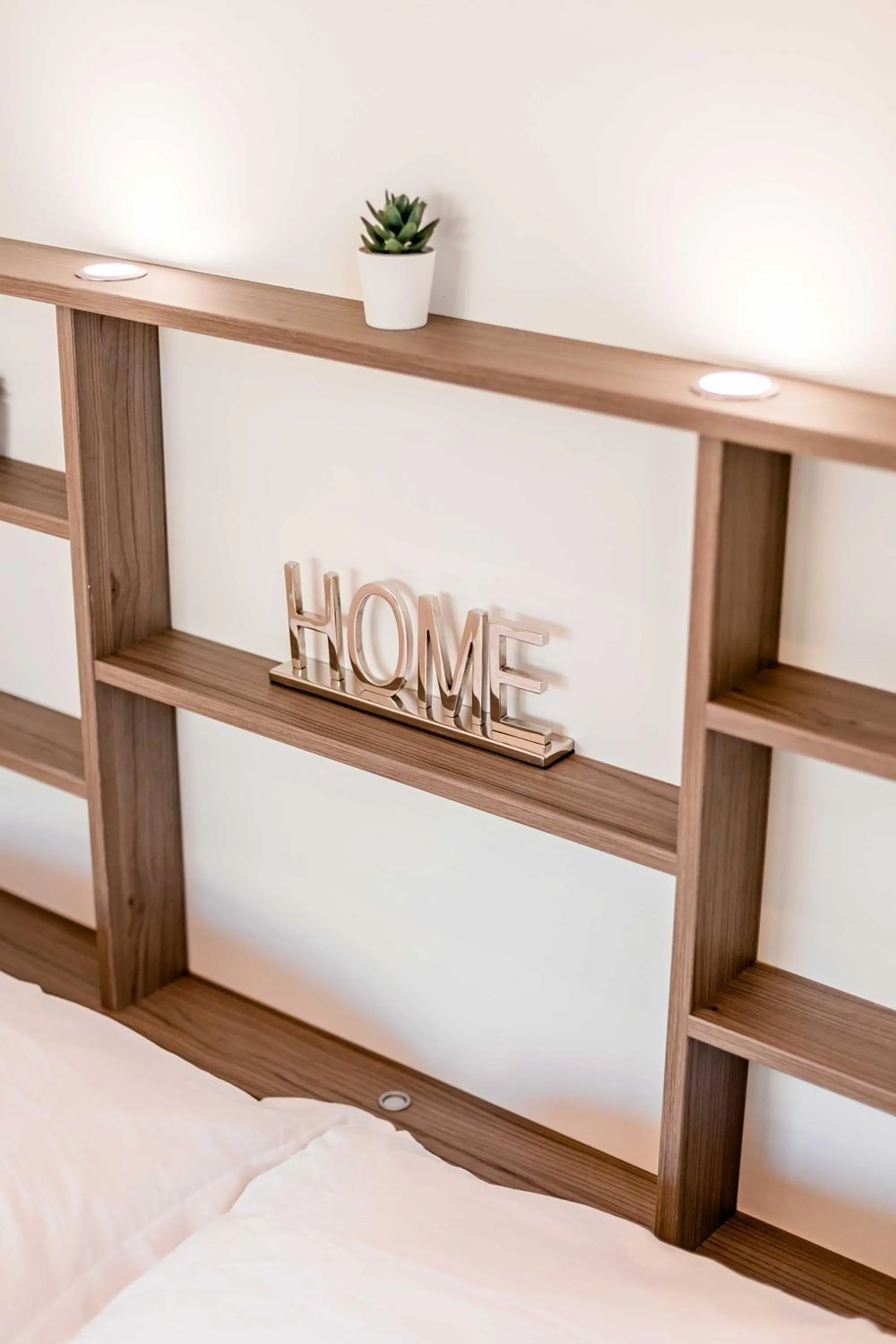 Decorative detail, Bed in Hotel Belle Vue Royan