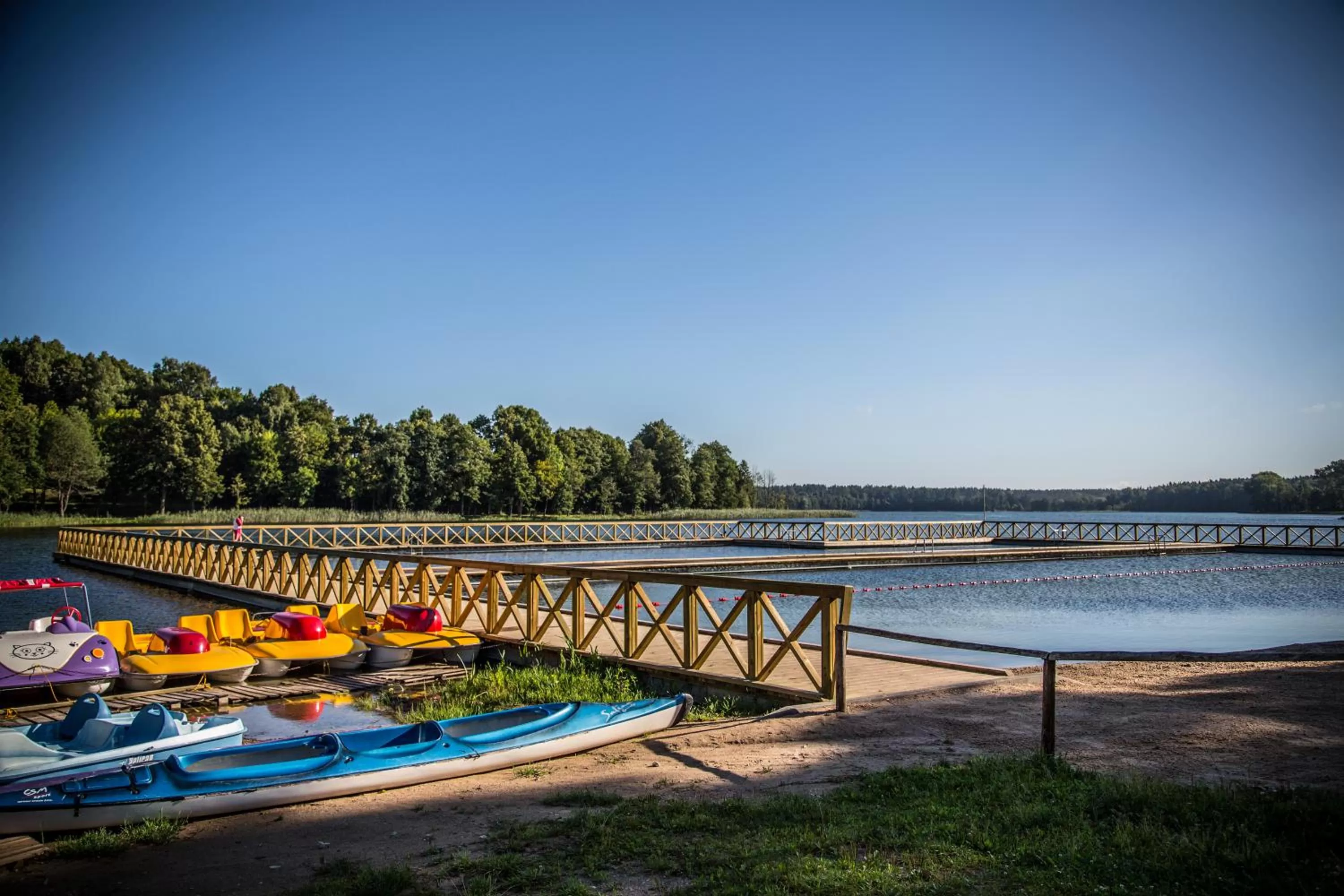 Beach in Willa Pod Zamkiem