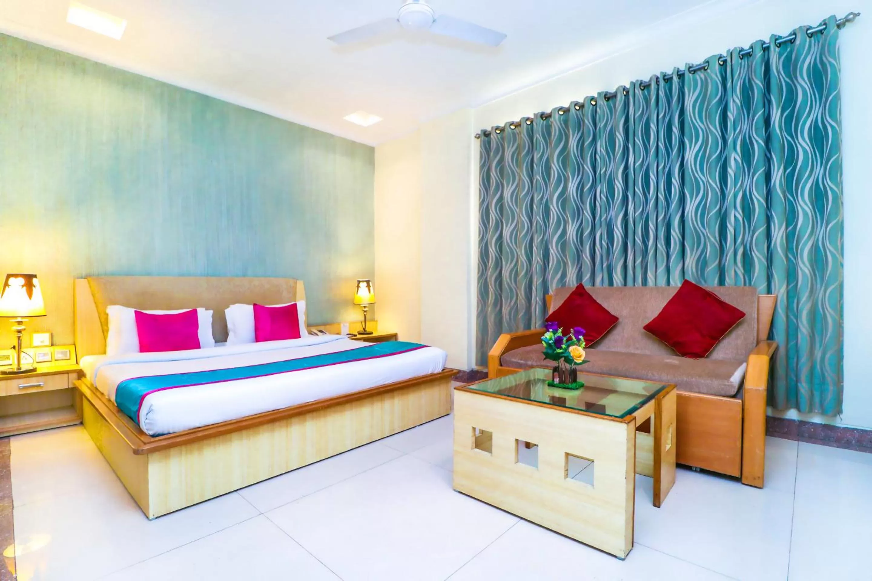 Bedroom, Bed in Hotel Rajshree & Spa