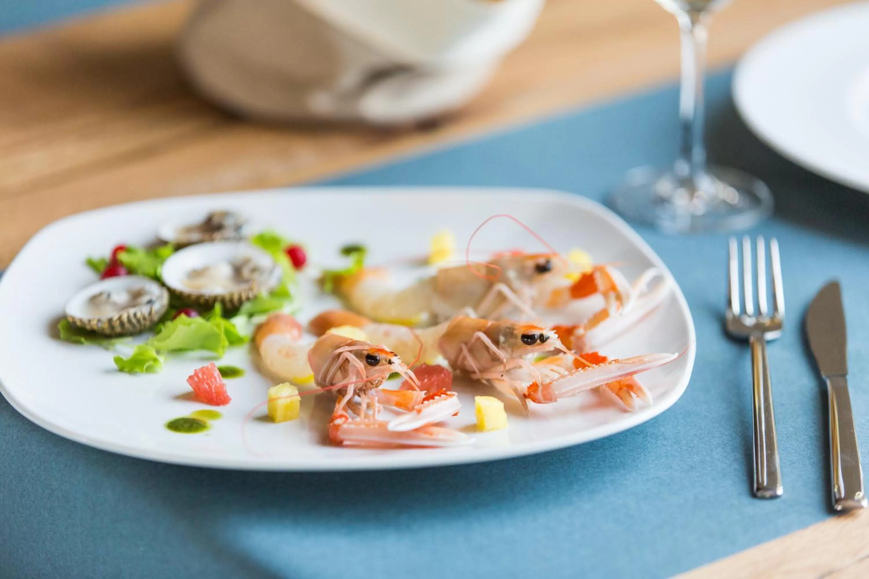 Food close-up in JO Hotel