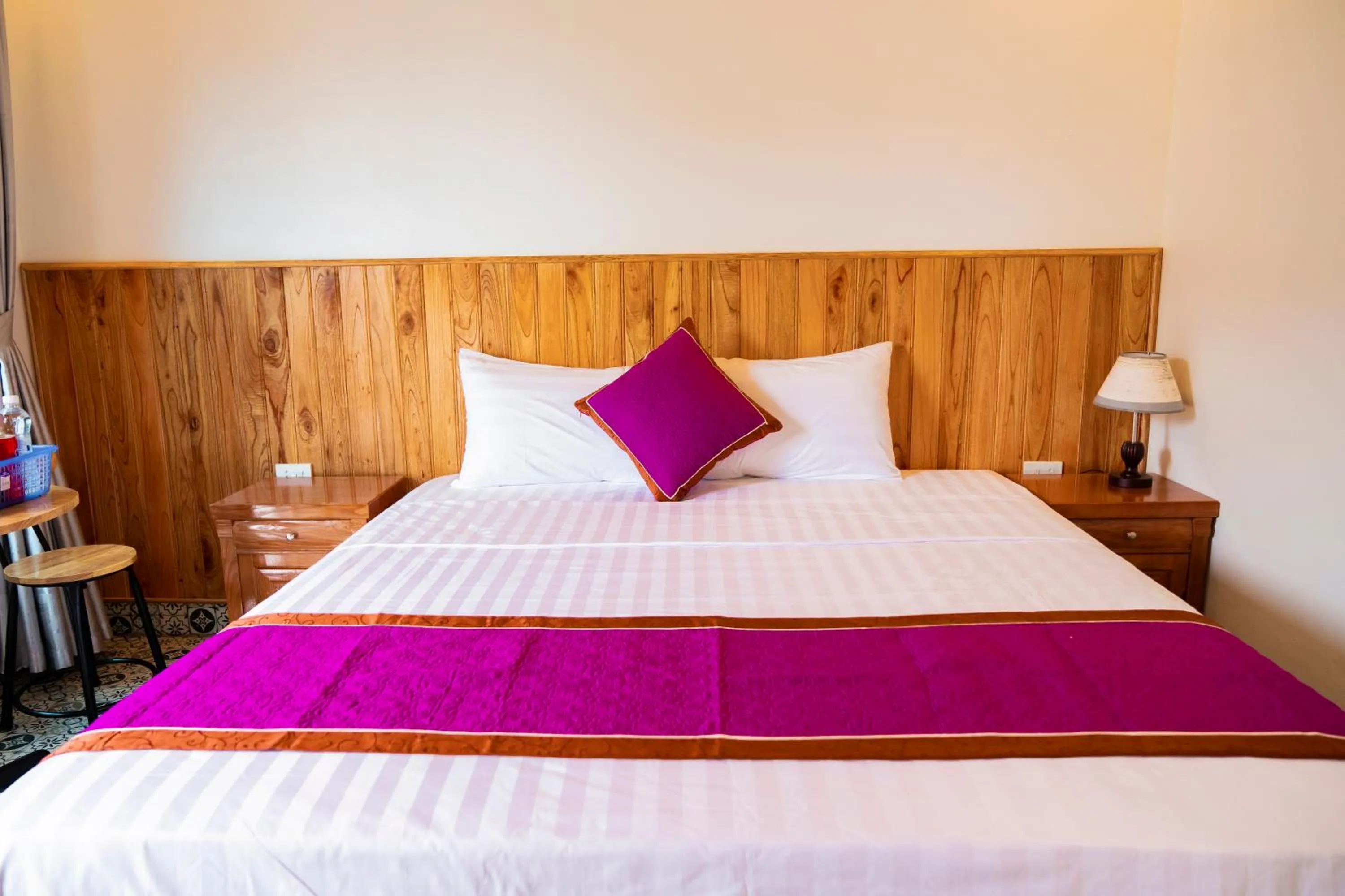 Bed in Tam Coc Cat Luong Homestay