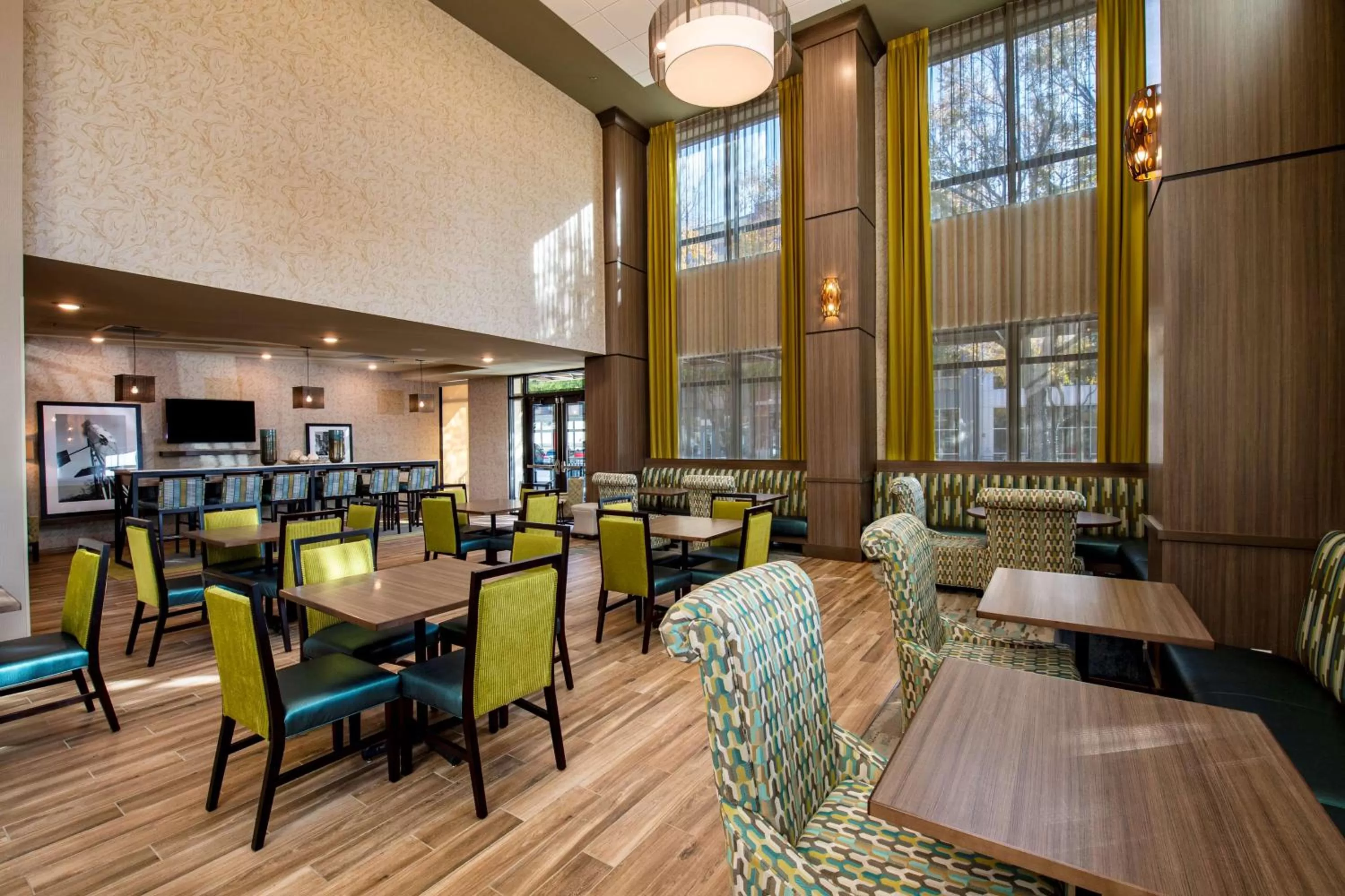 Lobby or reception in Hampton Inn & Suites Keller Town Center