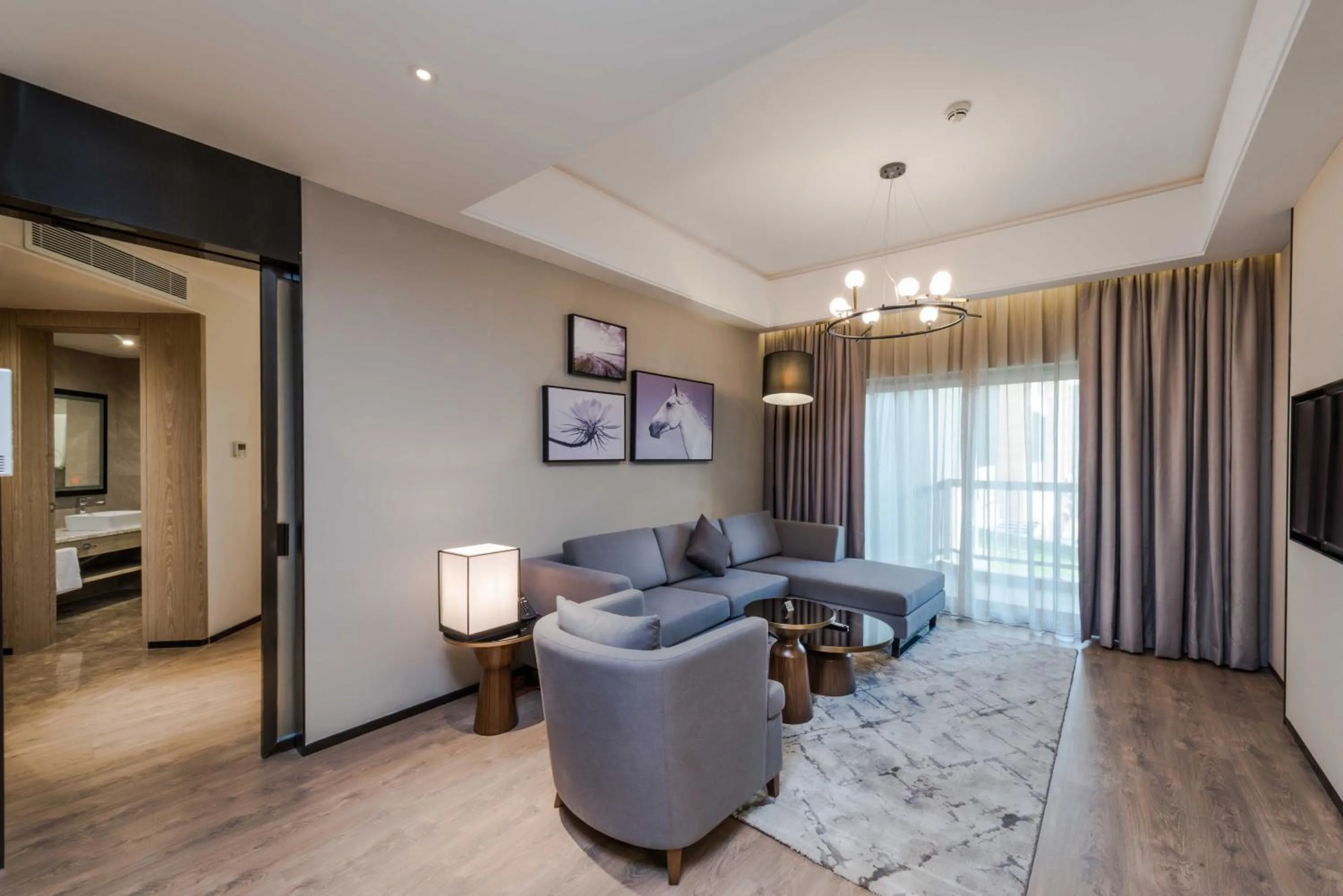 Seating area in Aber Al Takhassusi