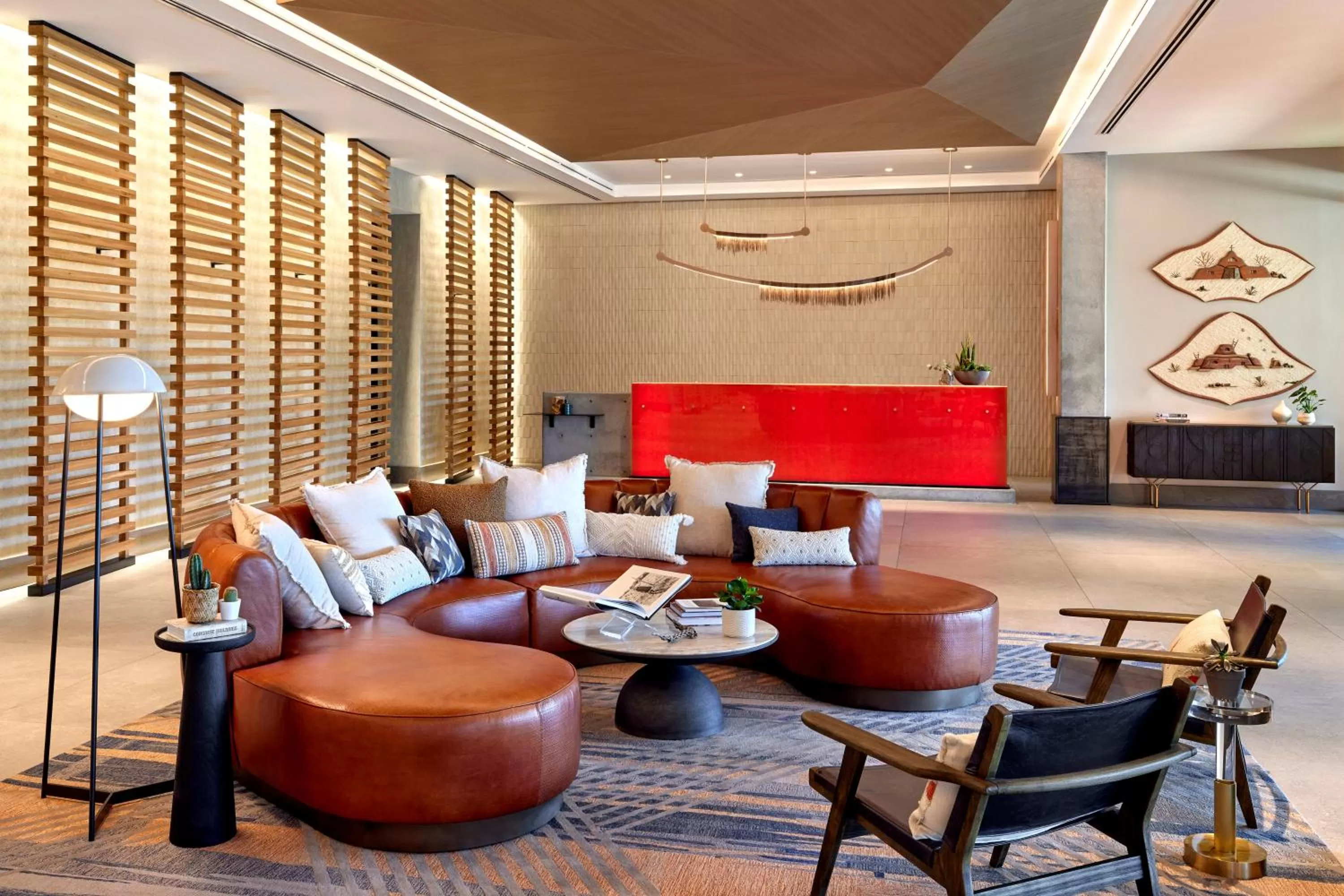 Lobby or reception in Omni Tempe Hotel at ASU