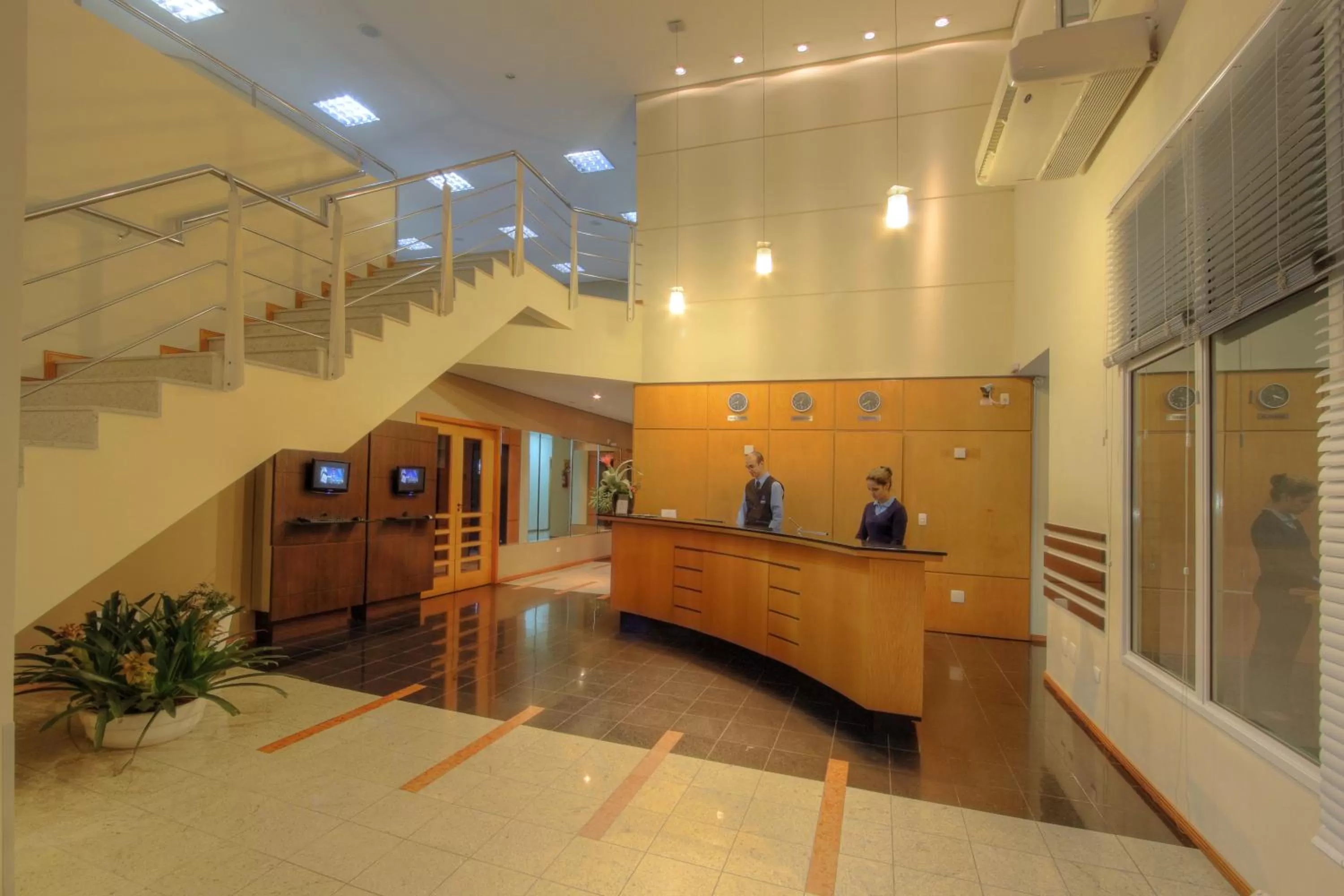 Lobby or reception in Bristol Centro Civico Curitiba