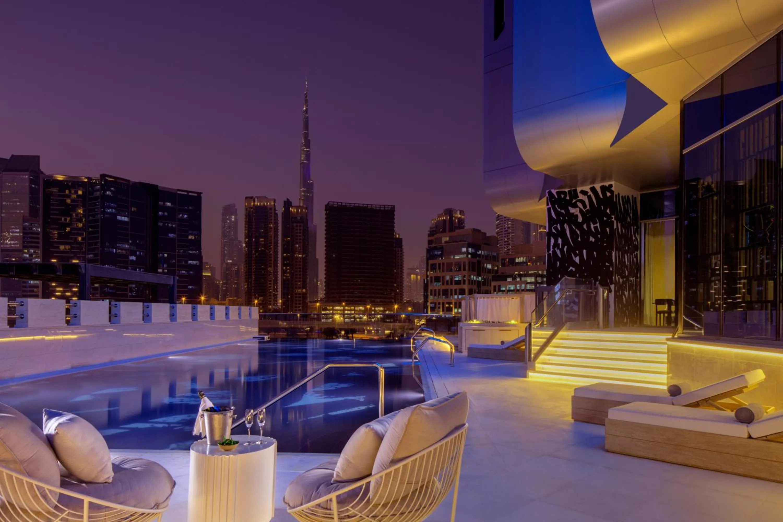 Property building in Hyde Hotel Dubai