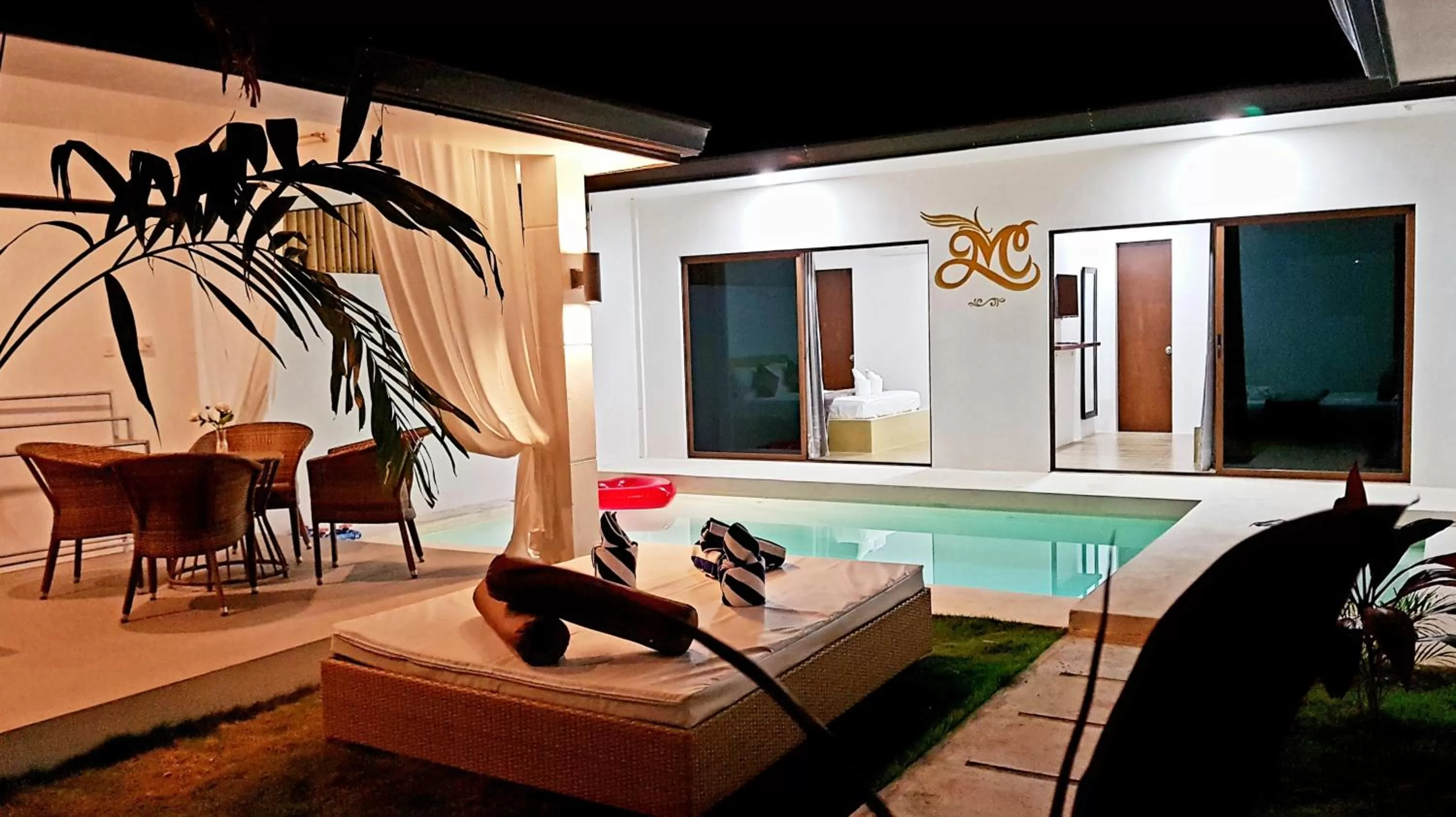 Patio in Montecarlo Villas Panglao