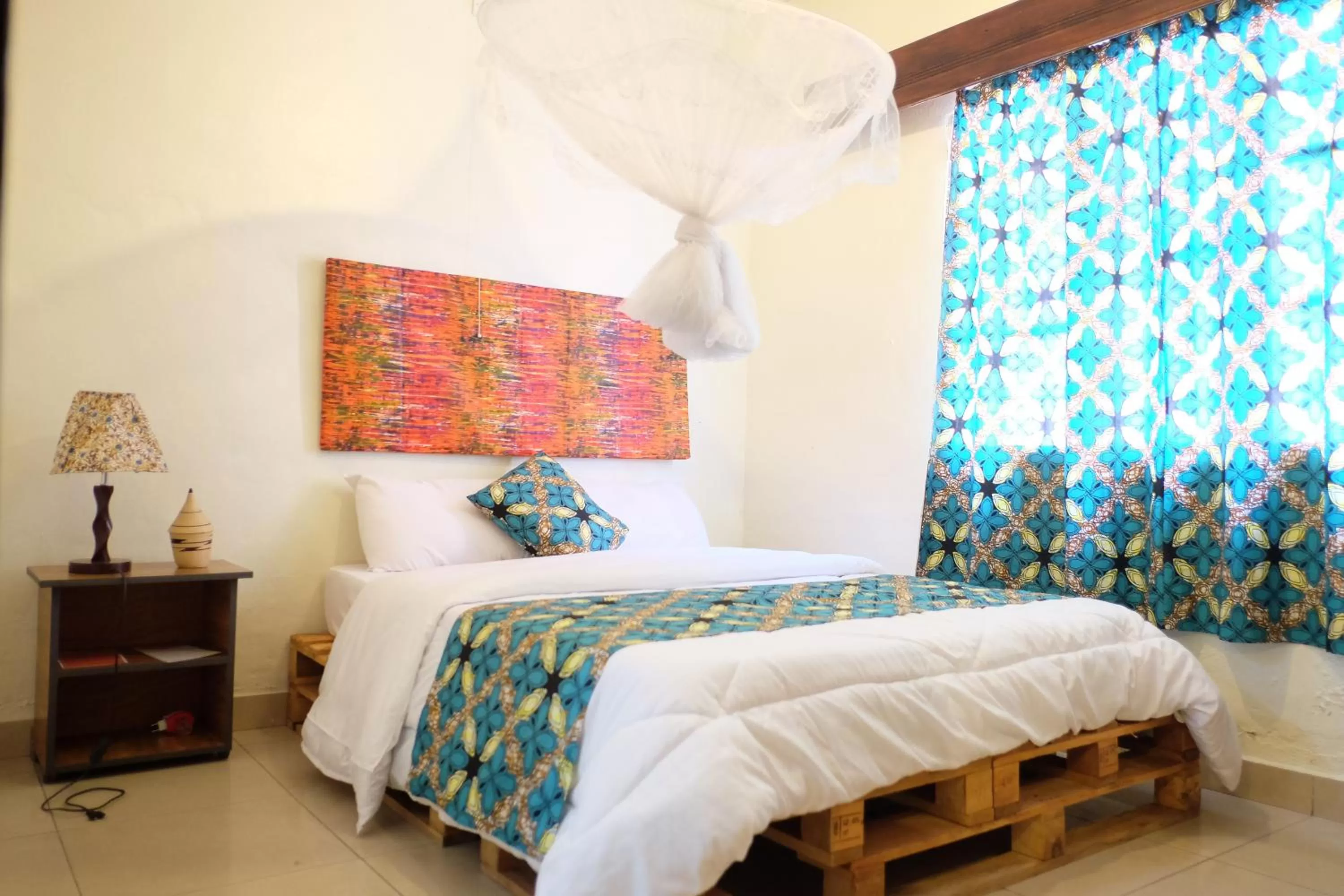 Bedroom in INZOZI AFRICA HOUSE B&B- Kacyiru