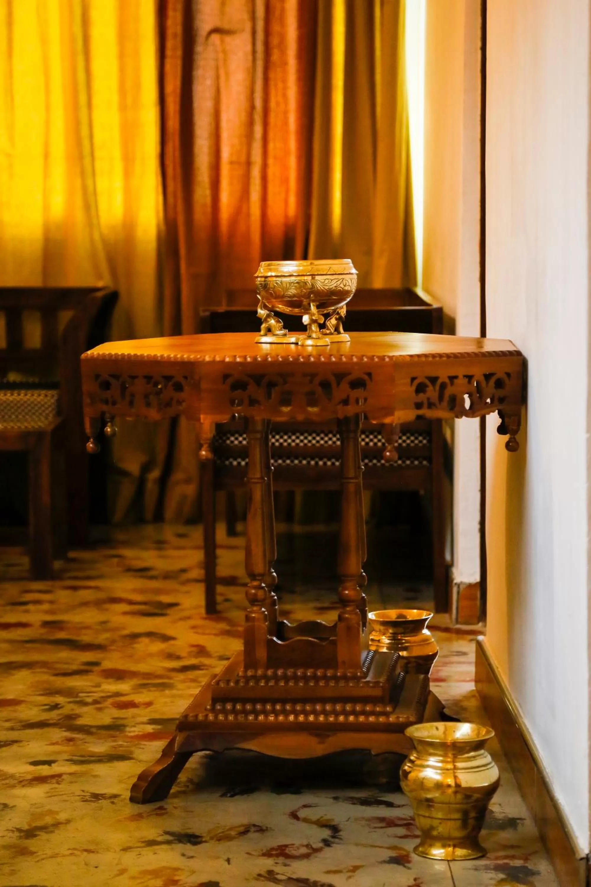 Decorative detail in Dumbara Peak Residence