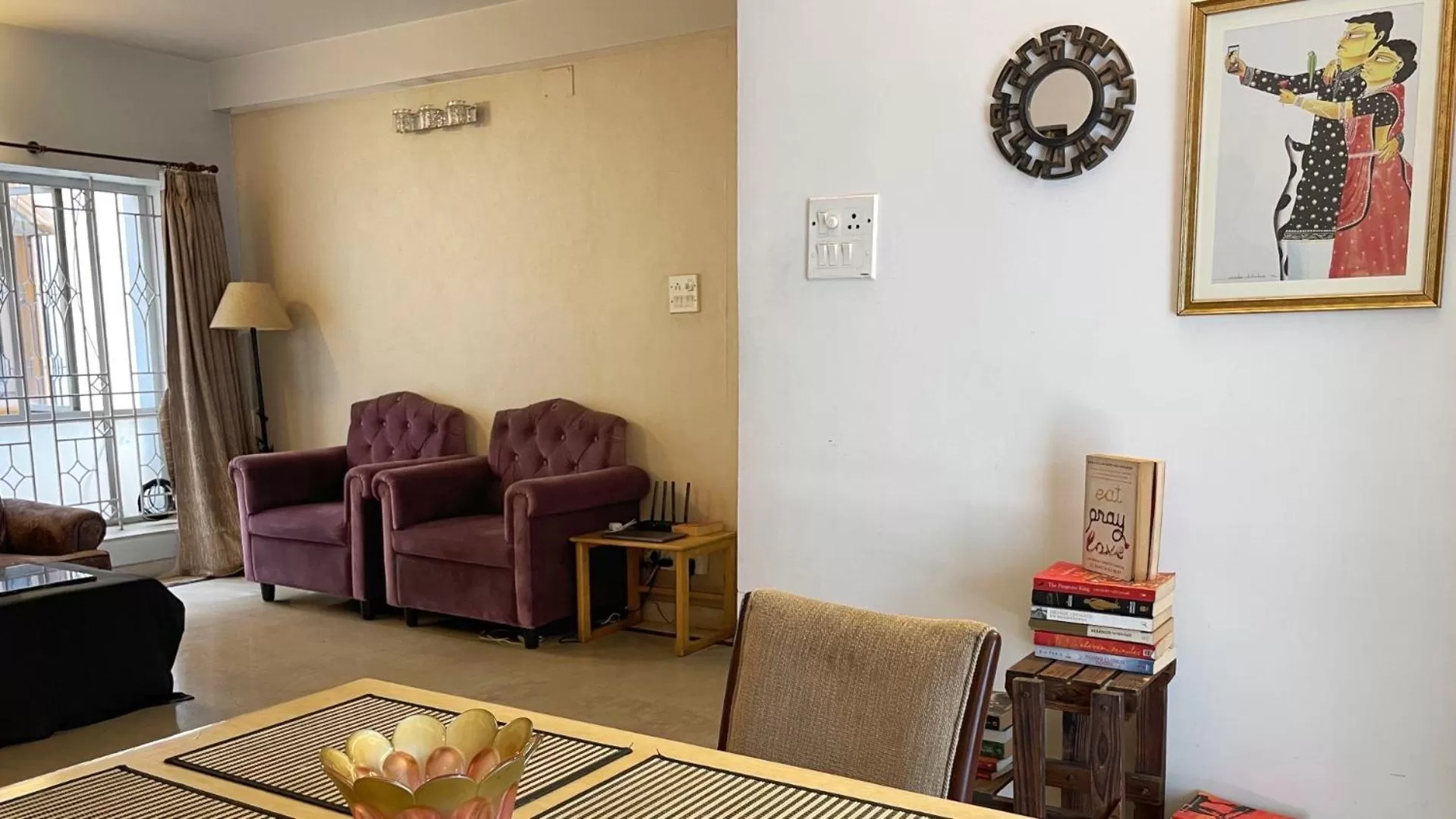 Seating area in The Aster Homestay - Bedrooms & Apartments