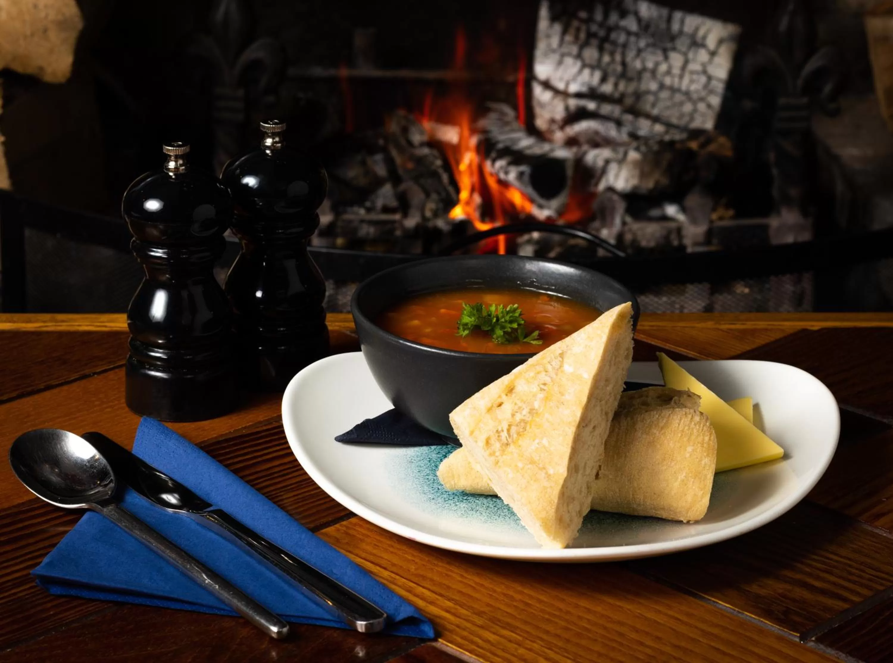 Food and drinks in The Howard Arms