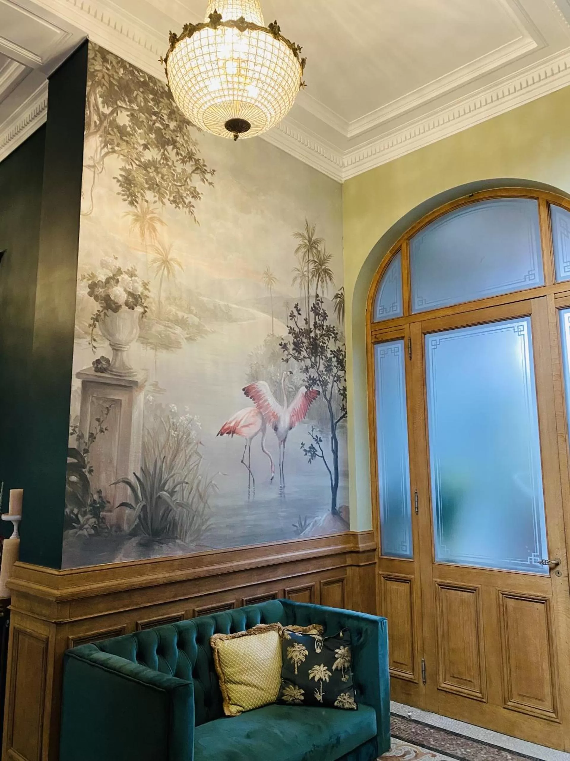 Lobby or reception in La Villa Barbieux