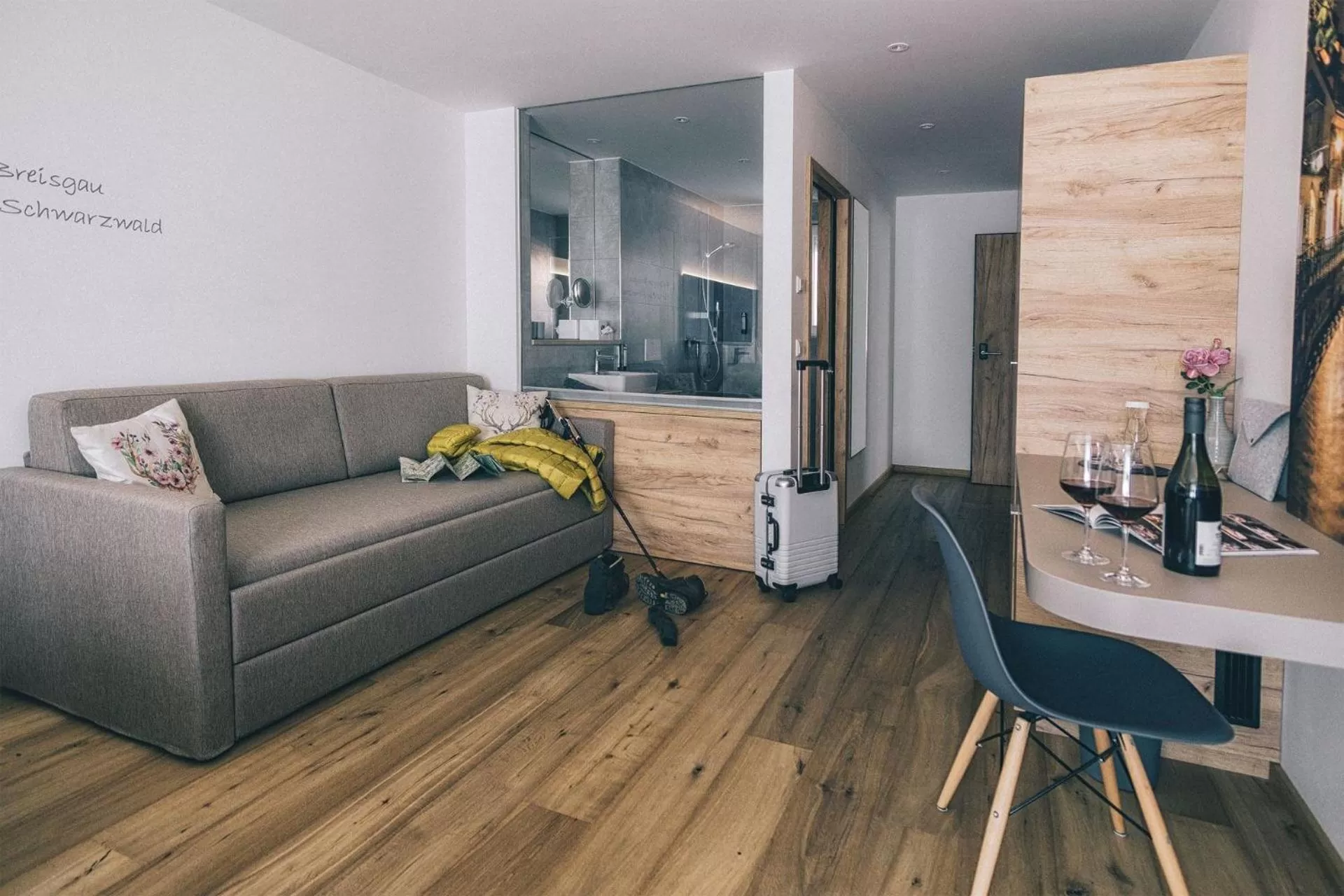 Living room in Hotel Restaurant Kochschule Rössle