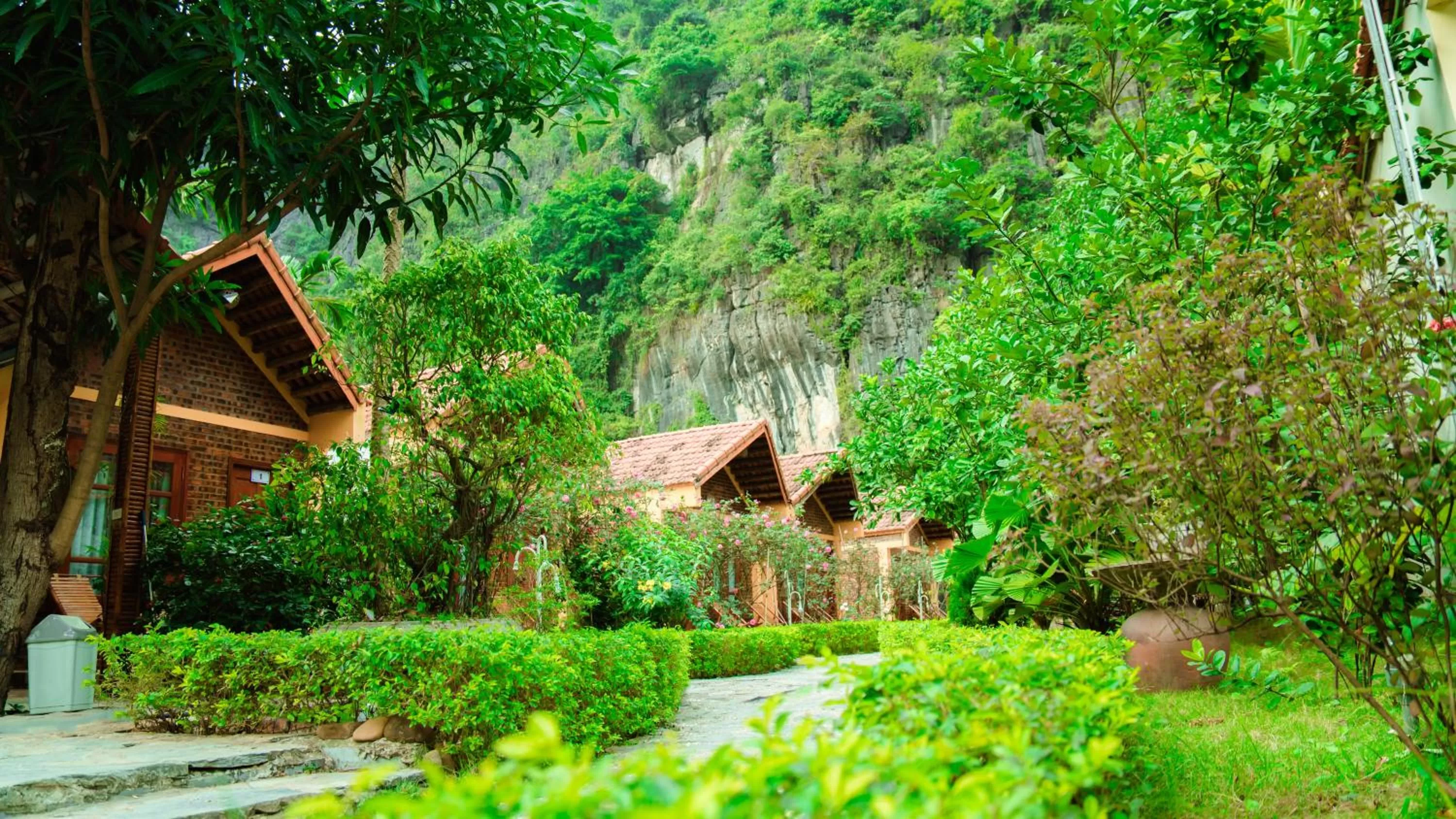 Natural landscape in Tam Coc Luxury Homestay