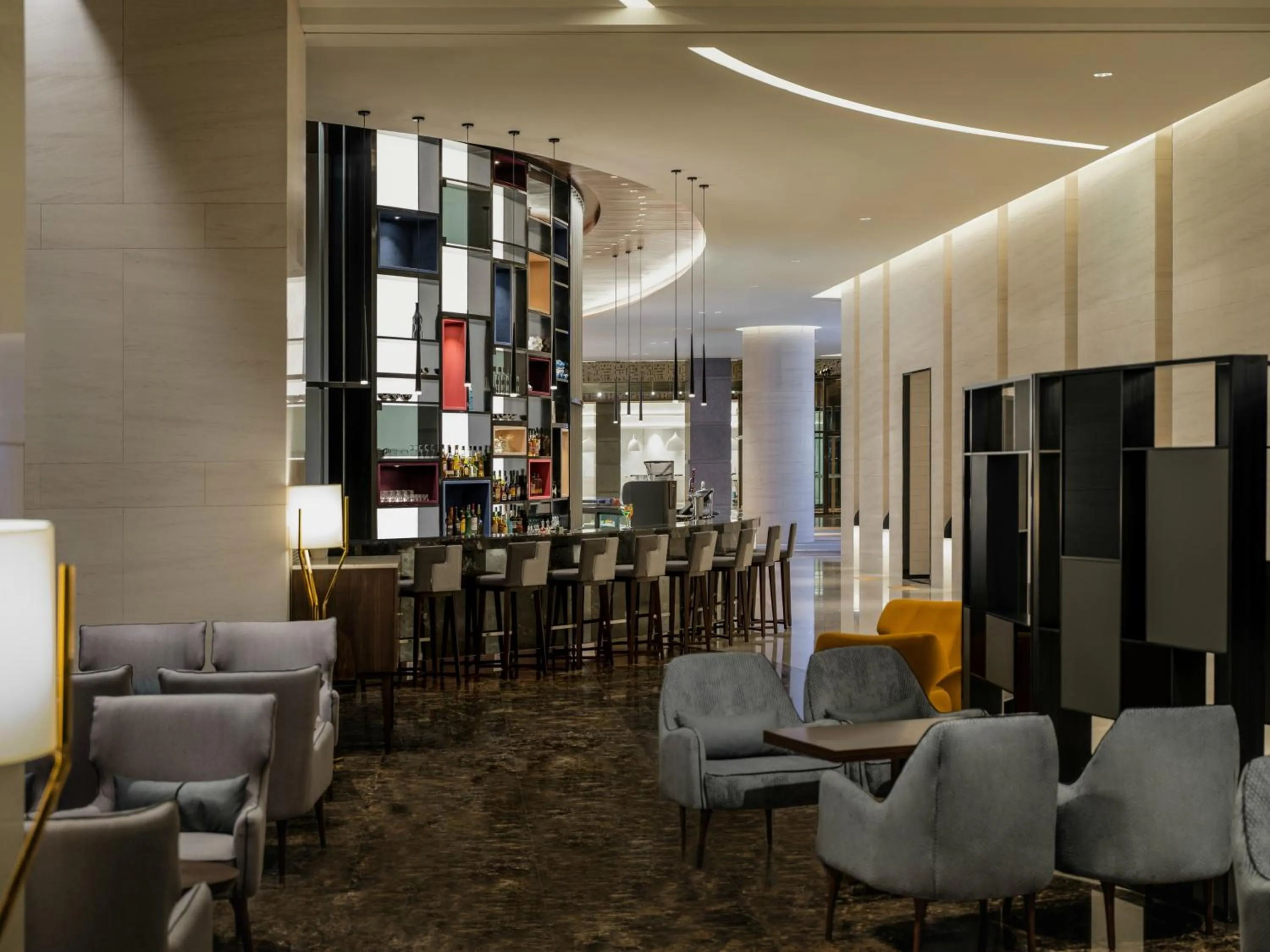 Lounge or bar in Novotel Suites Ambassador Seoul Yongsan