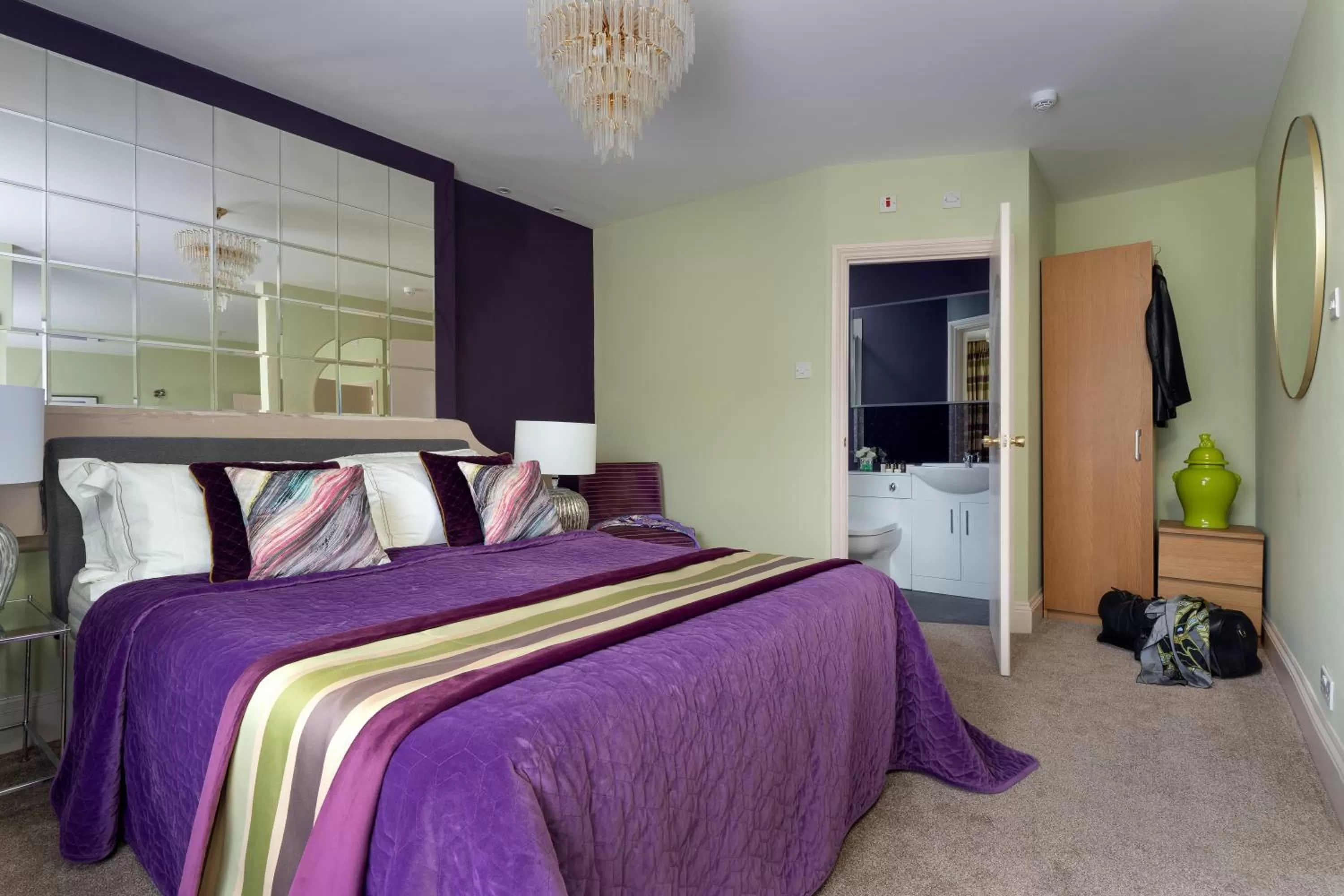 Bedroom in Palm Grove Apartments