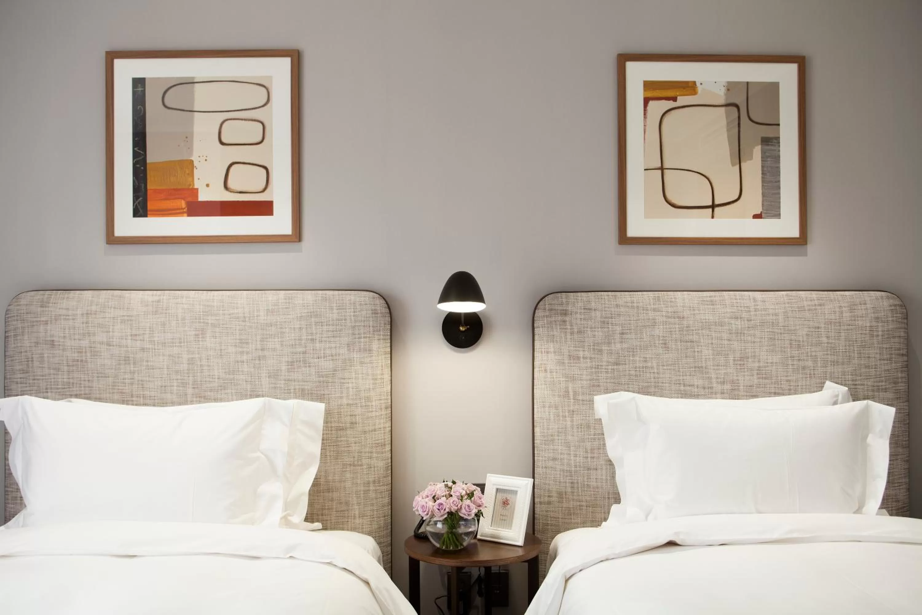 Bed in G2 Hotel Myeongdong