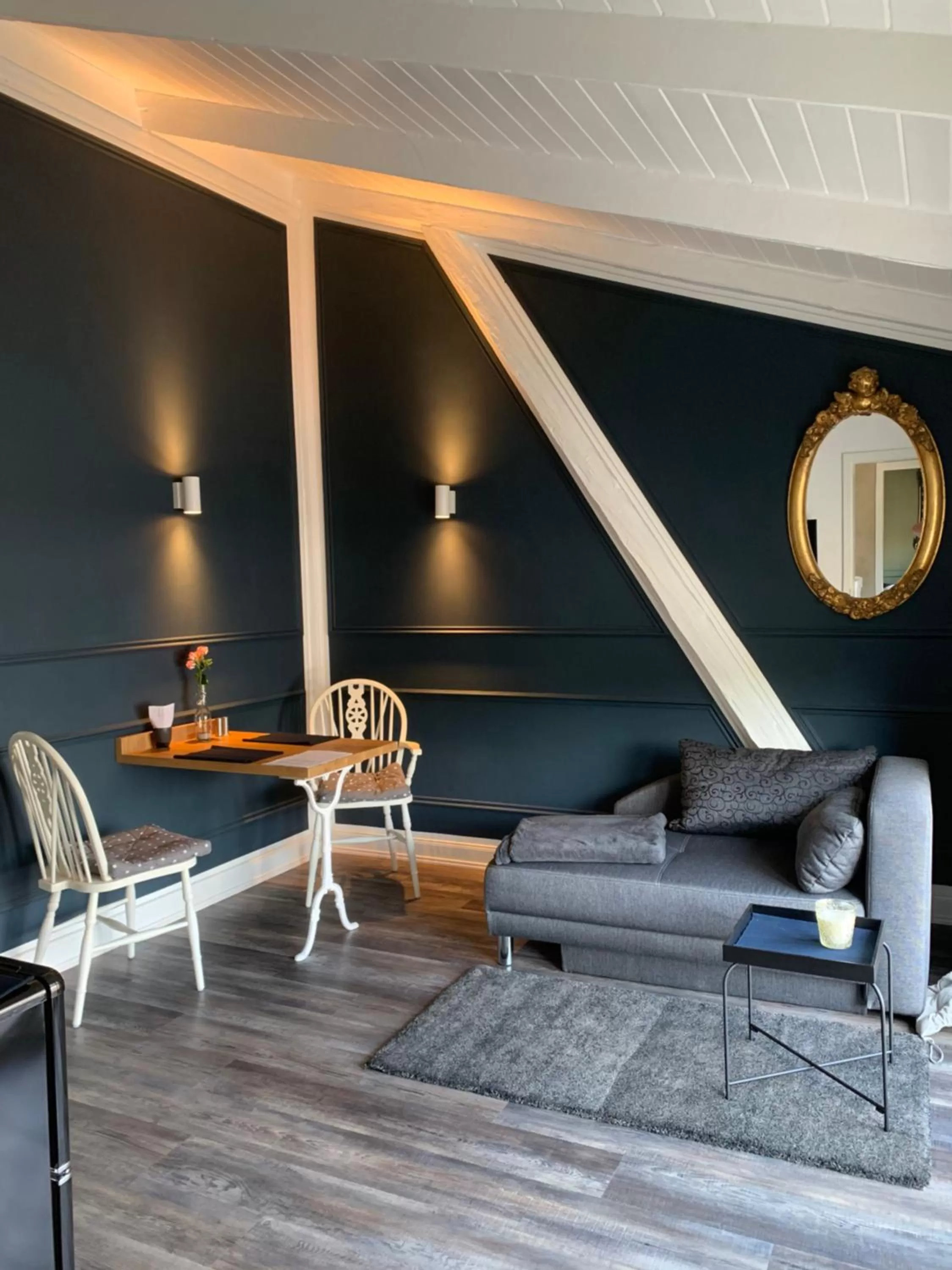 Living room in Rosenhof-Lodge