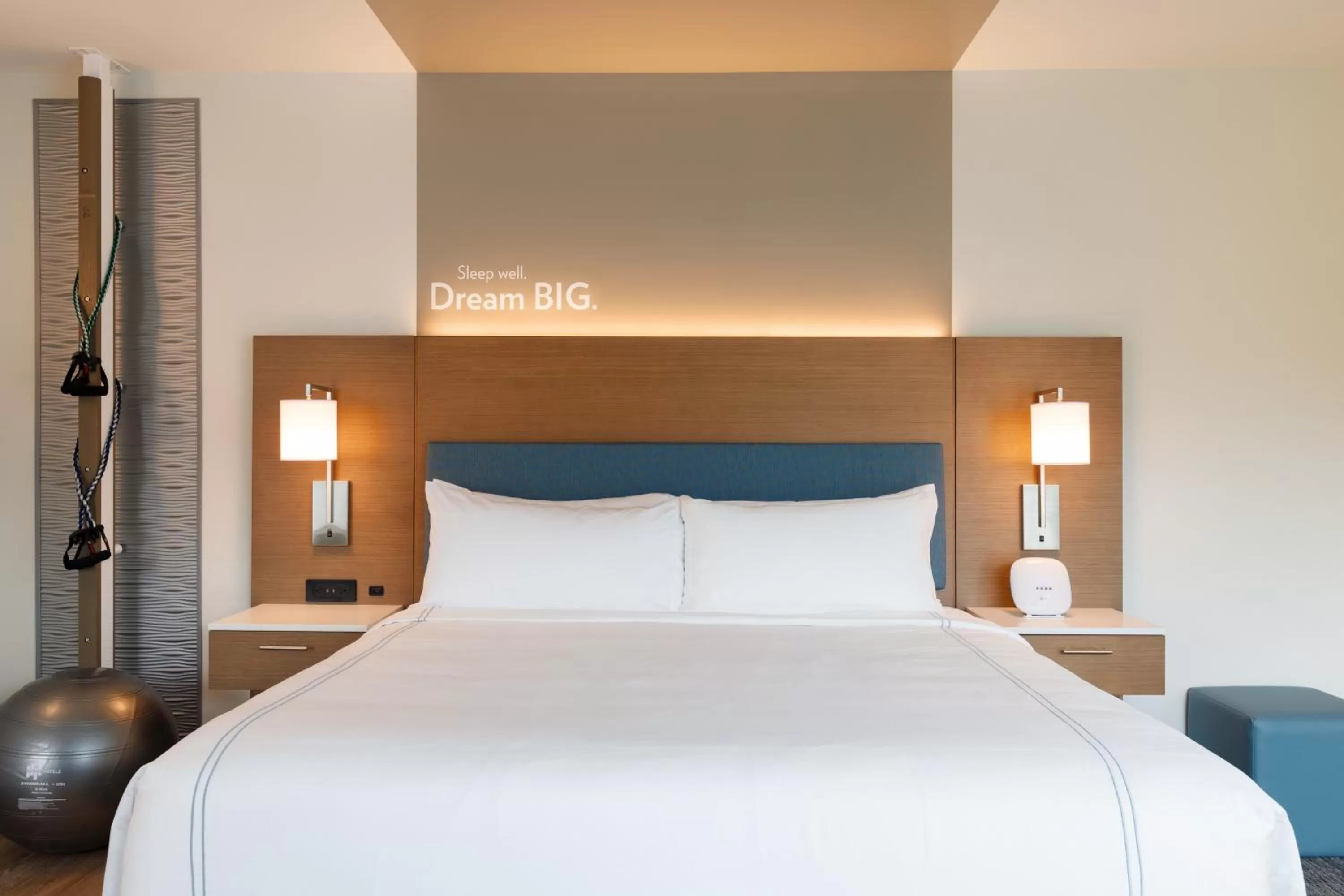 Bed in EVEN Hotel Rochester - Mayo Clinic Area by IHG