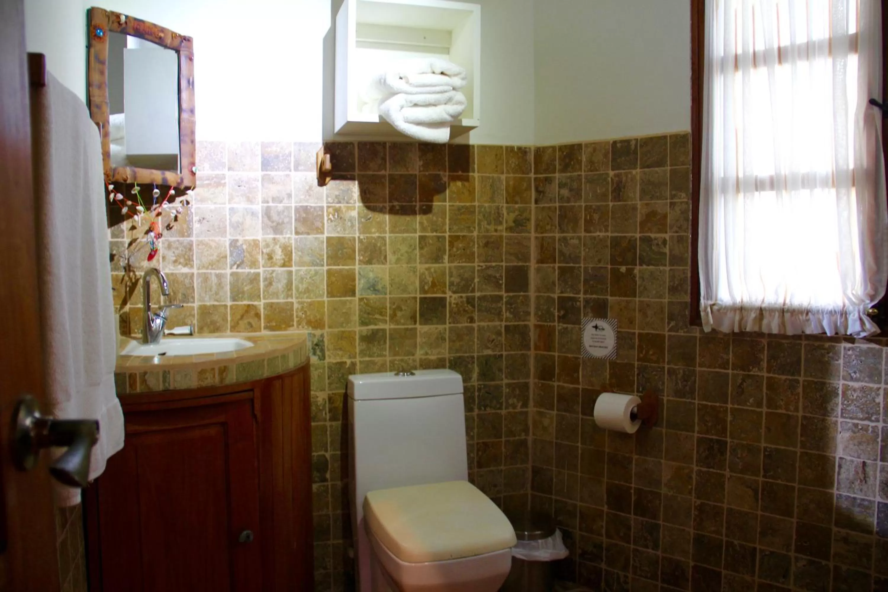 Bathroom in Cabañas La Casa de Pucha