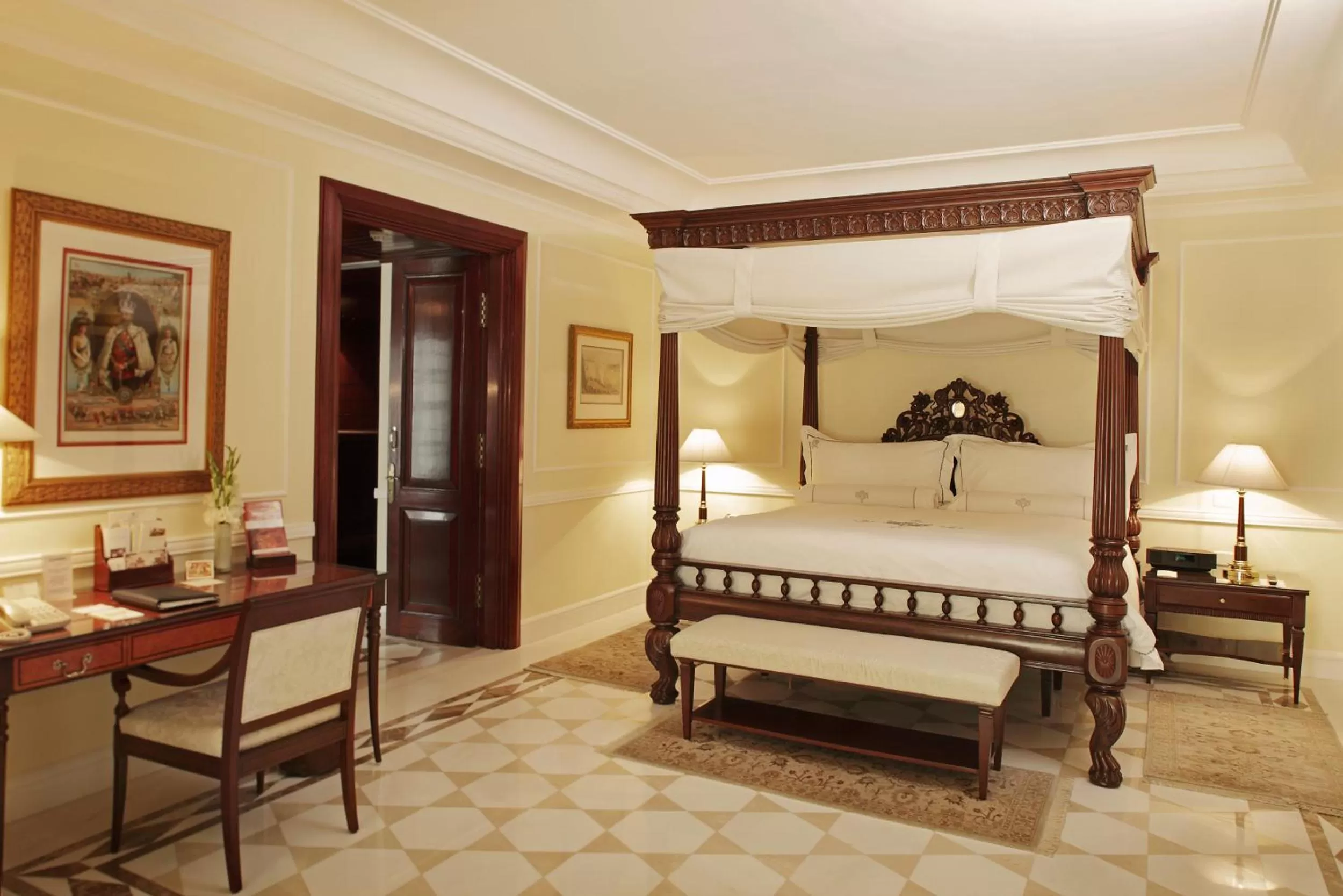 Bedroom, Bed in The Imperial, New Delhi