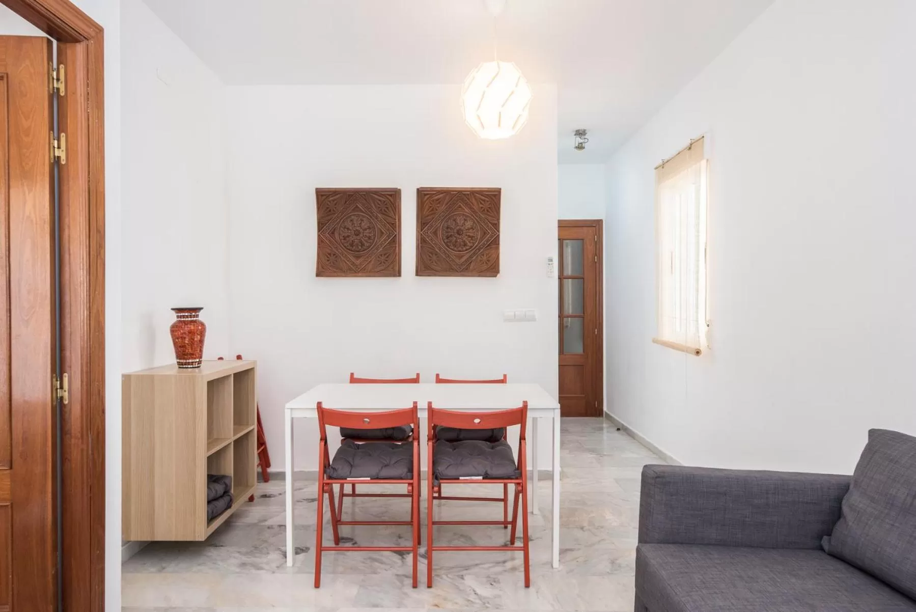 Dining area in Apartamentos Granata