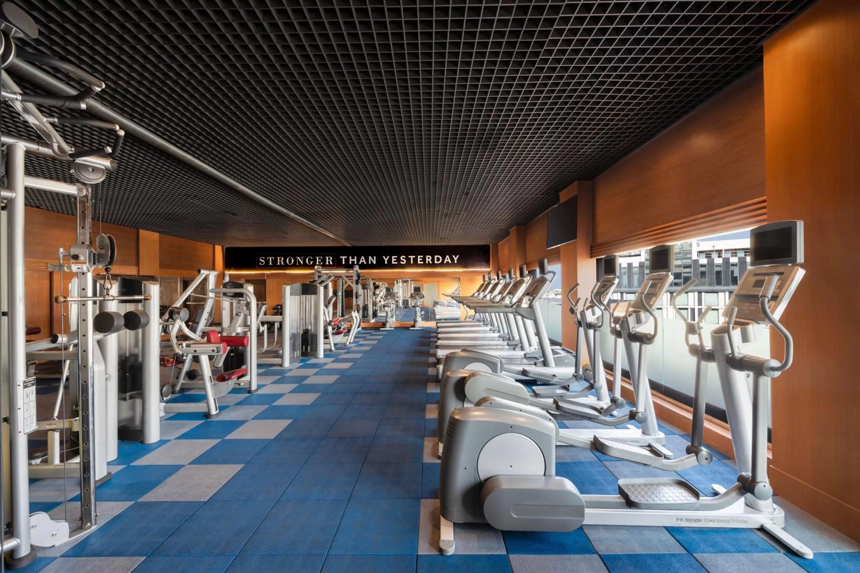 Fitness centre/facilities in Hyderabad Marriott Hotel & Convention Centre