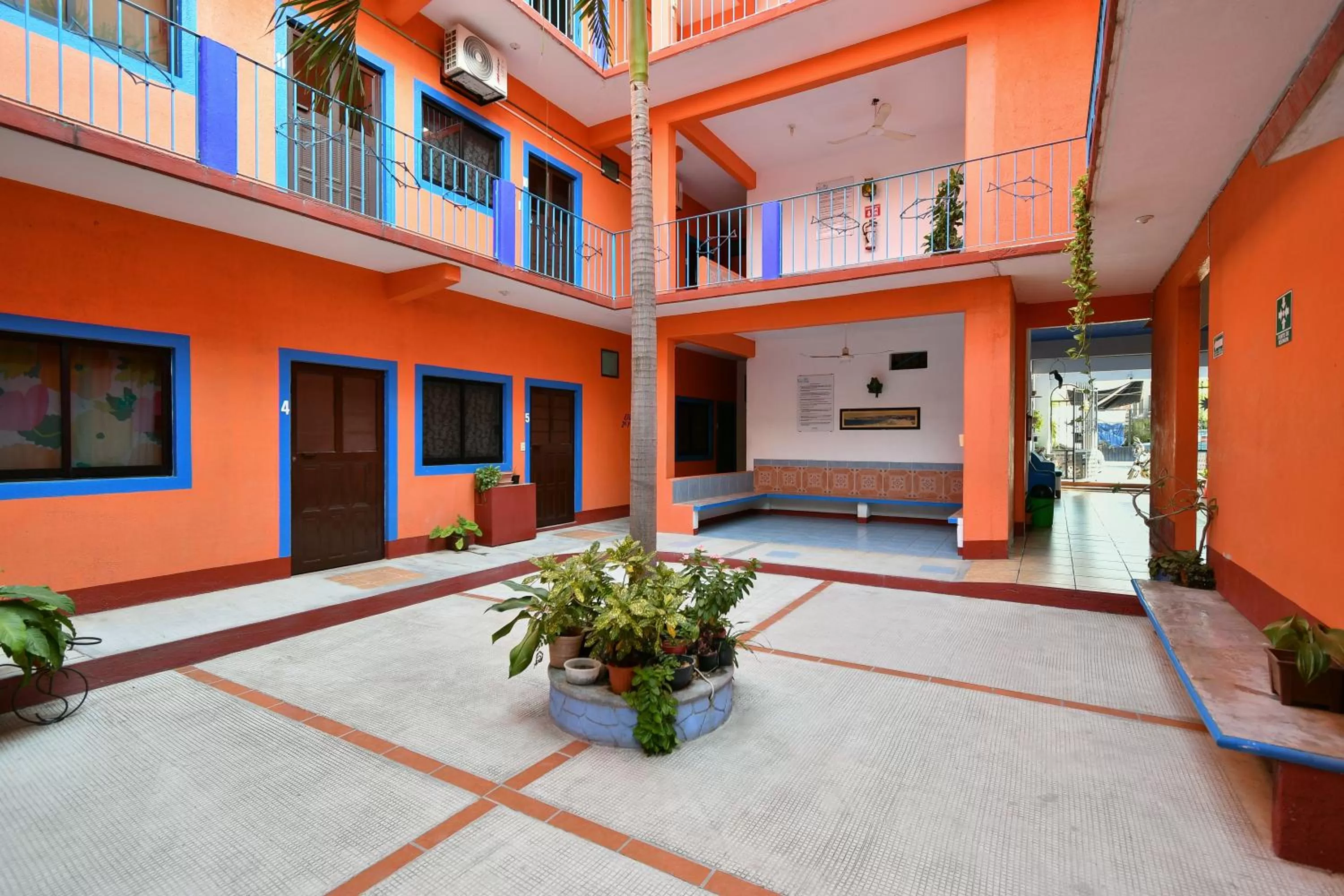Lobby or reception in Hotel Costamar, Puerto Escondido