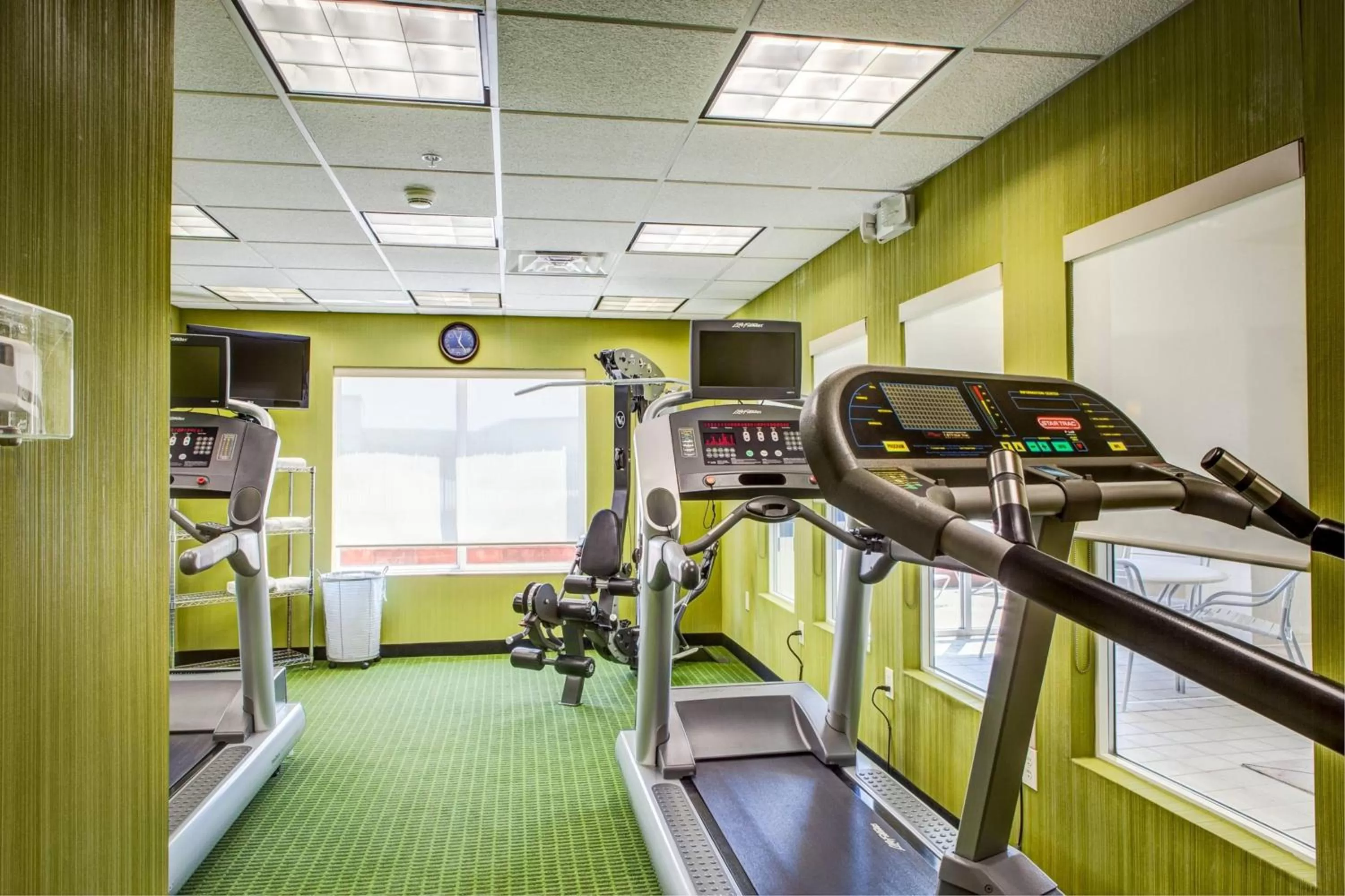 Fitness centre/facilities in Fairfield Inn and Suites by Marriott Indianapolis/ Noblesville