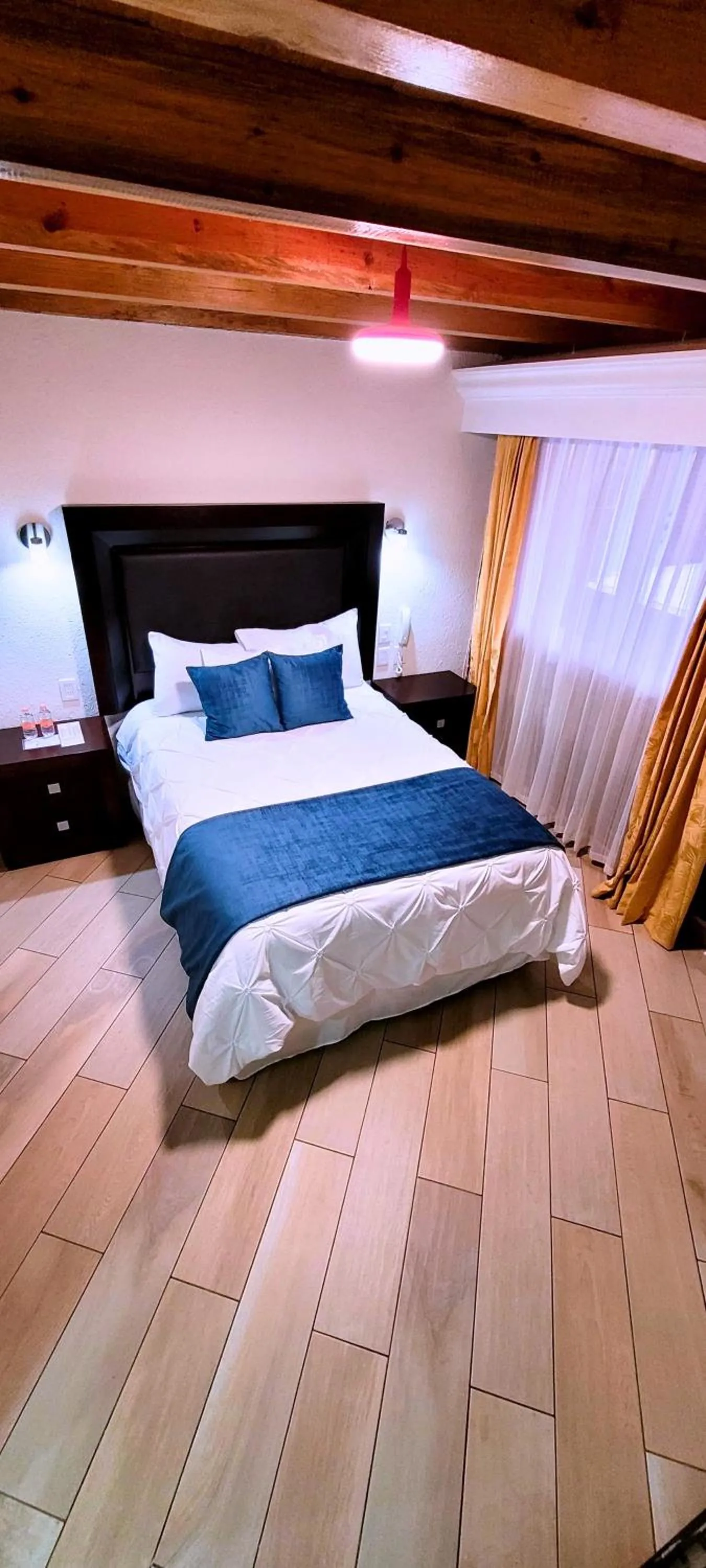 Bed in Hotel Tierras Blancas