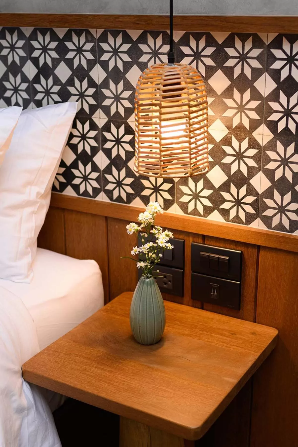 Decorative detail, Bed in Himku Hotel - adult only