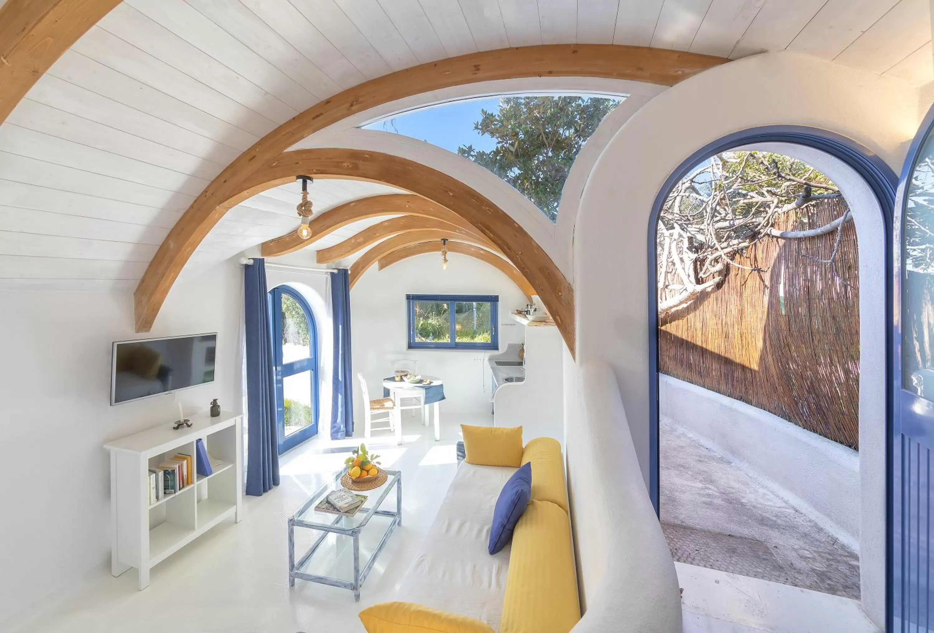 Living room in Villa Ravino Aparthotel