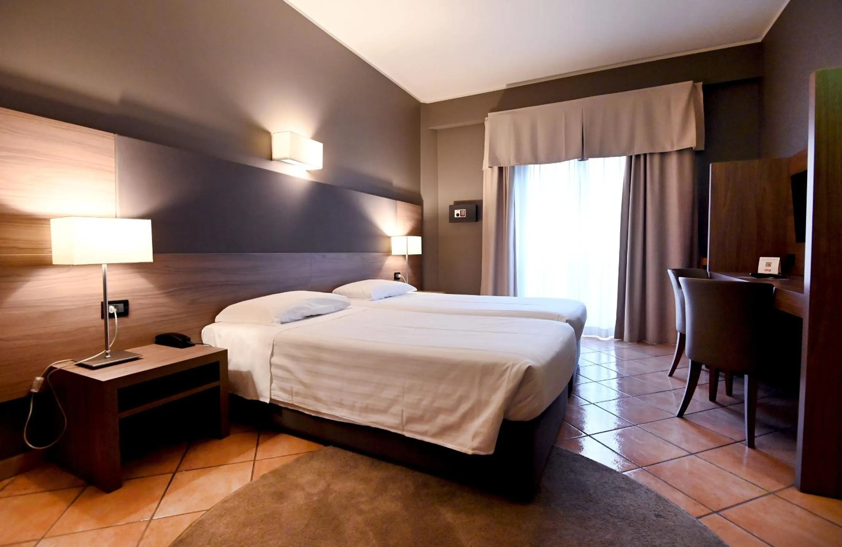 Bed in Hotel Sunflower