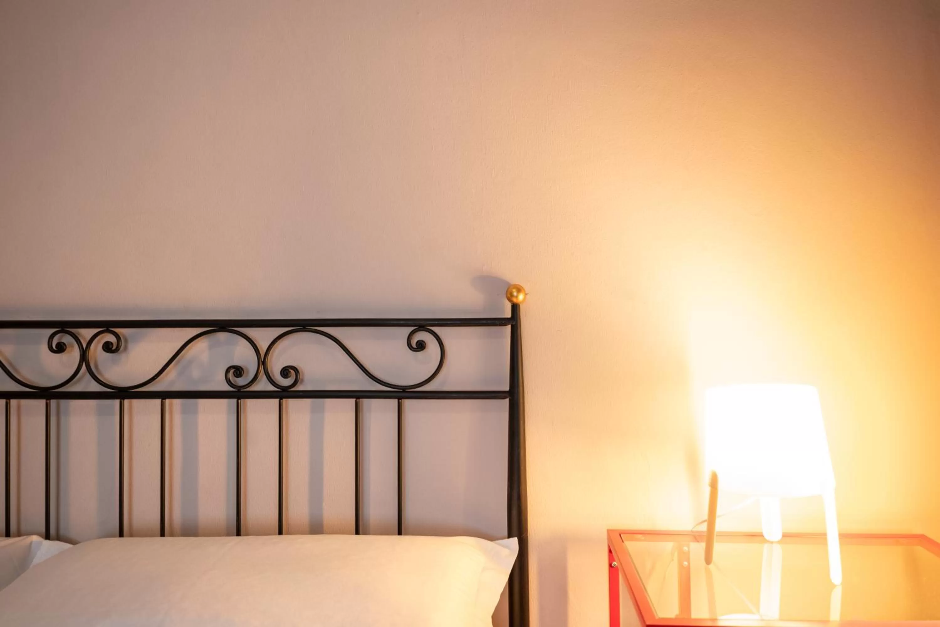 Decorative detail, Bed in Liodoro Catania B&B