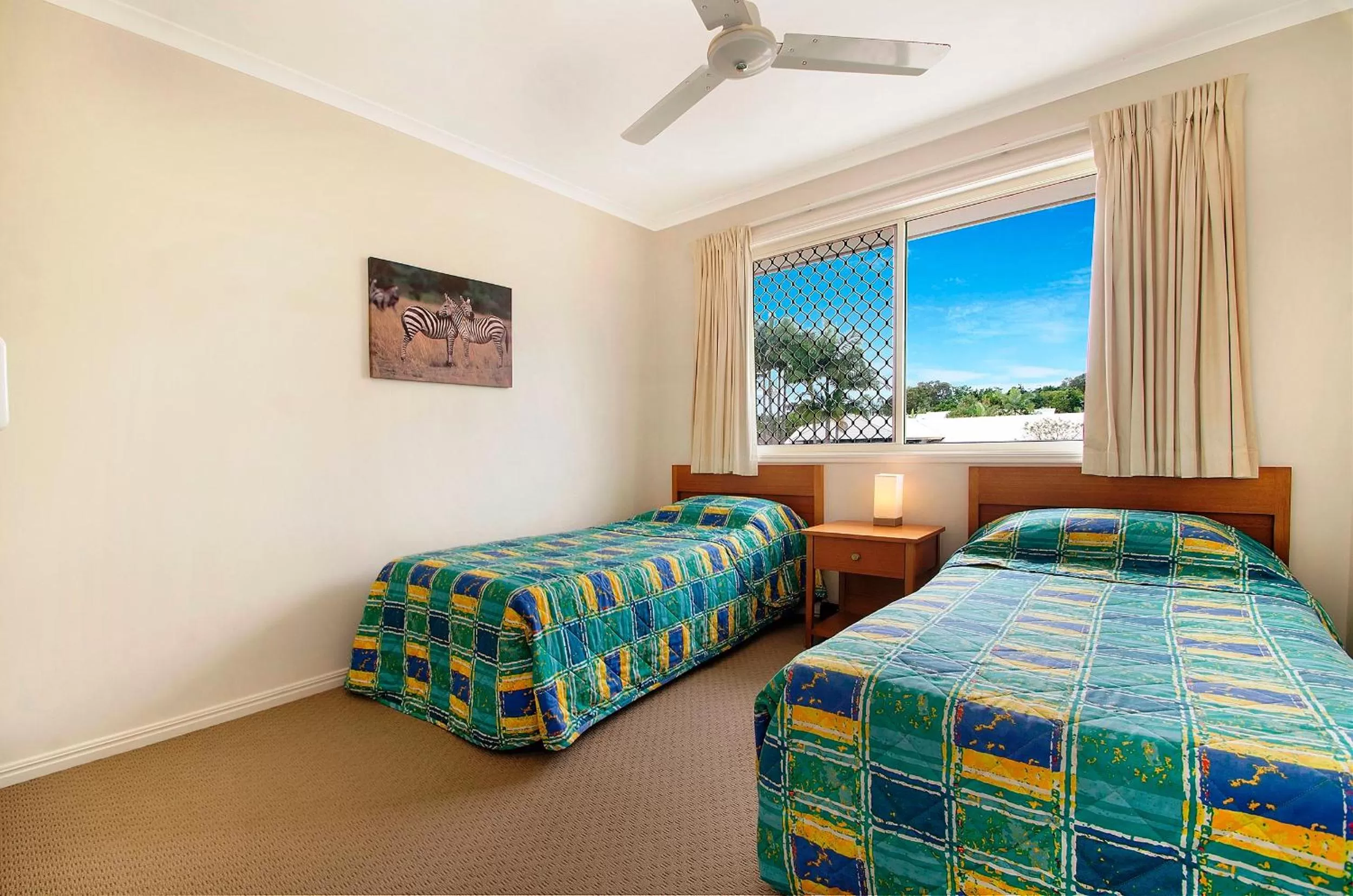 Bed in Ivory Palms Resort Noosa