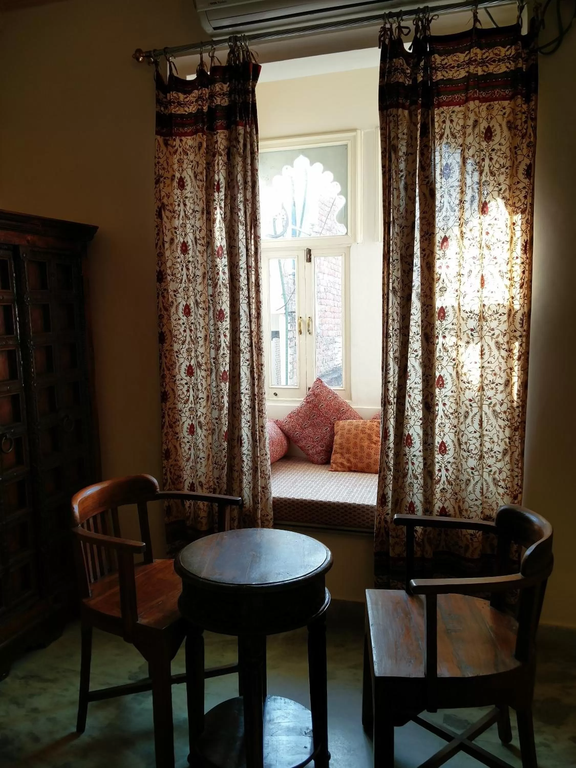 Seating area in Hotel Pratap Bhawan