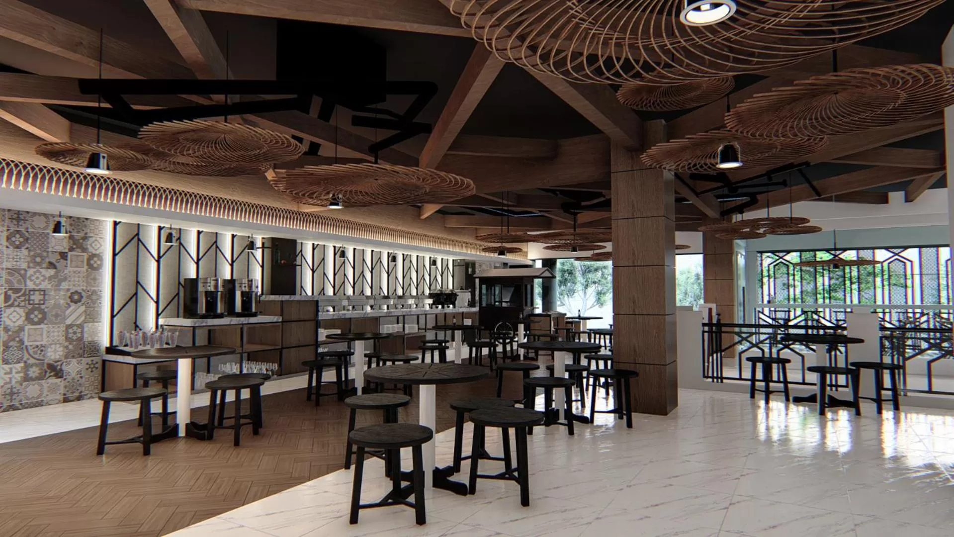 Restaurant/places to eat in Hotel 88 Alun Alun Bandung By WH