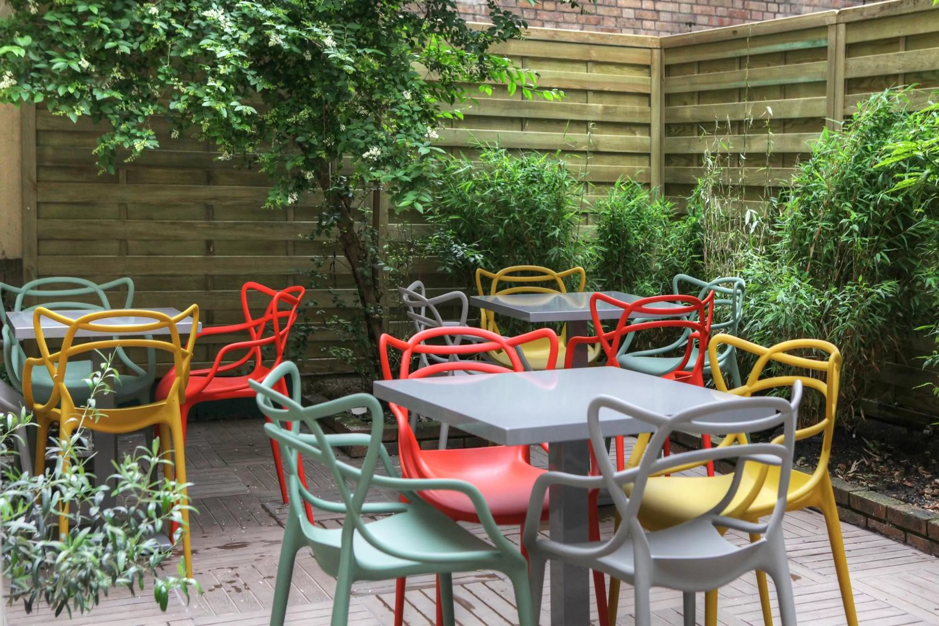 Balcony/Terrace in Best Western Plus 61 Paris Nation Hotel